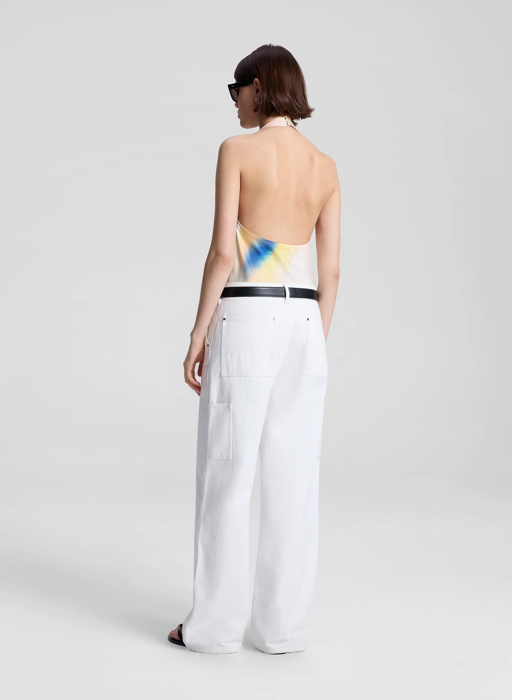 Ada Printed Halter Top - Image 5