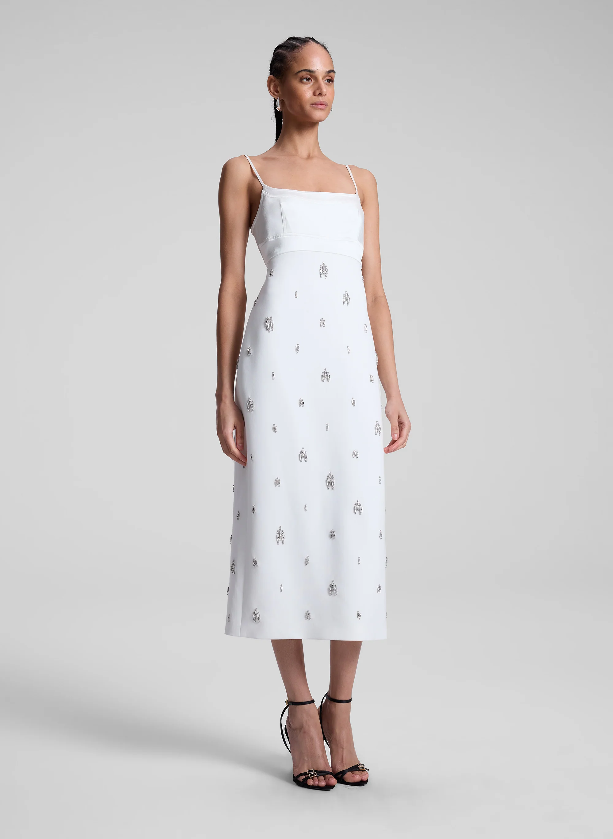 Alana Embellished Midi Dress - Image 3