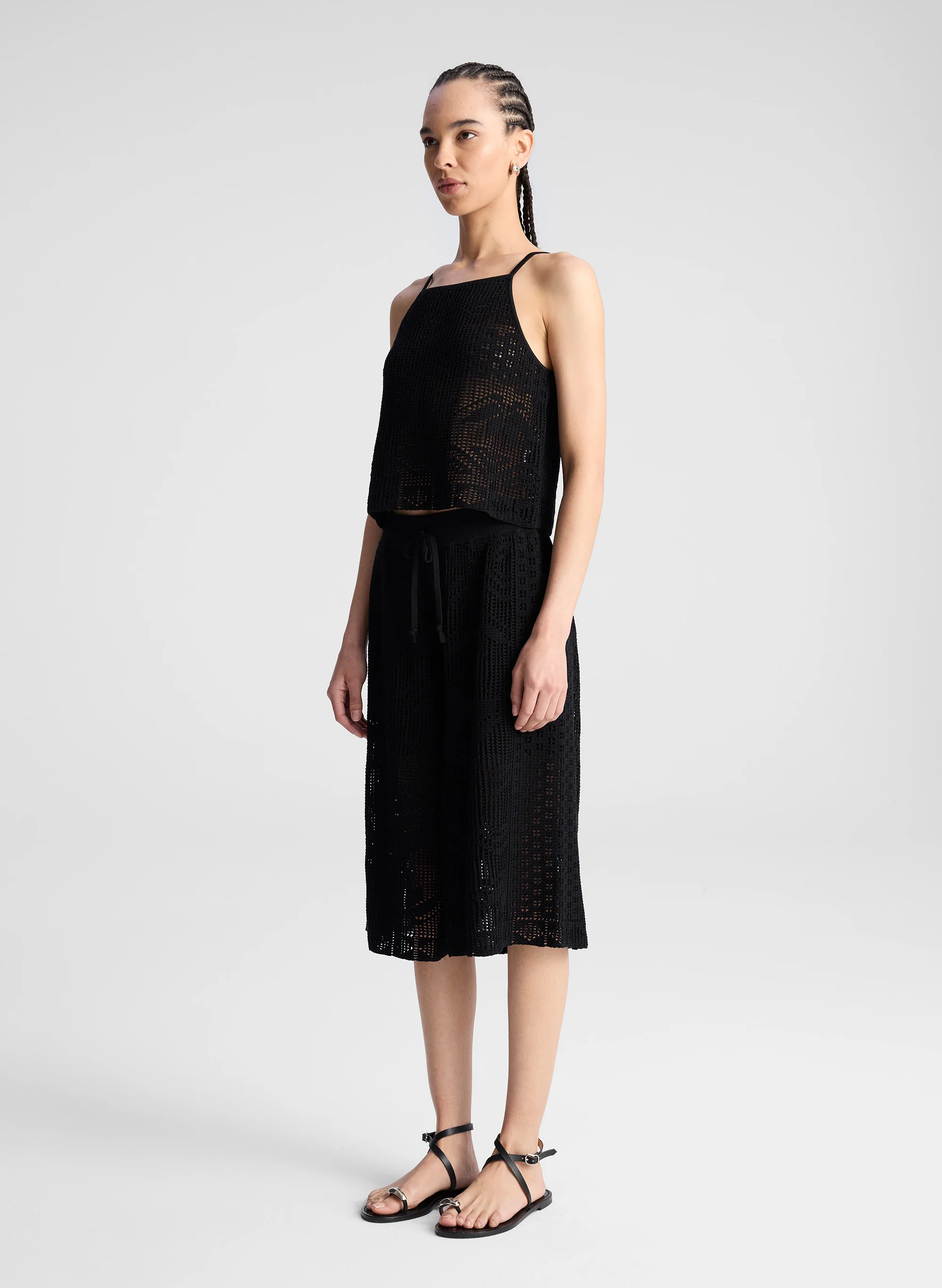 Alden Crochet Knit Top - Image 4