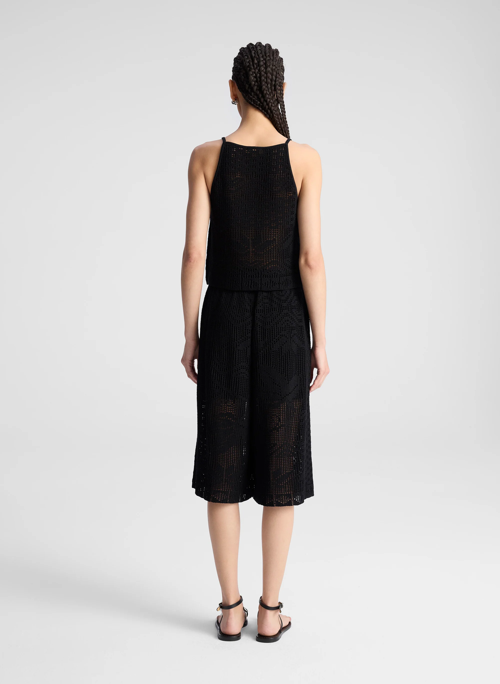 Alden Crochet Knit Top - Image 5