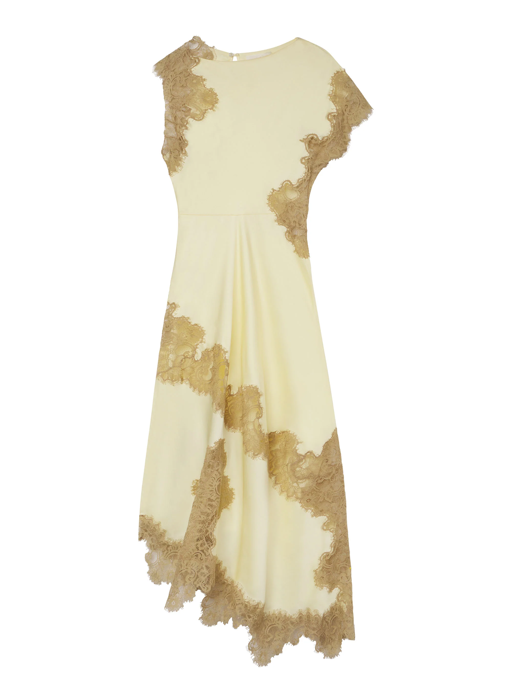 Alessia Satin and Lace Maxi Dress - Image 6