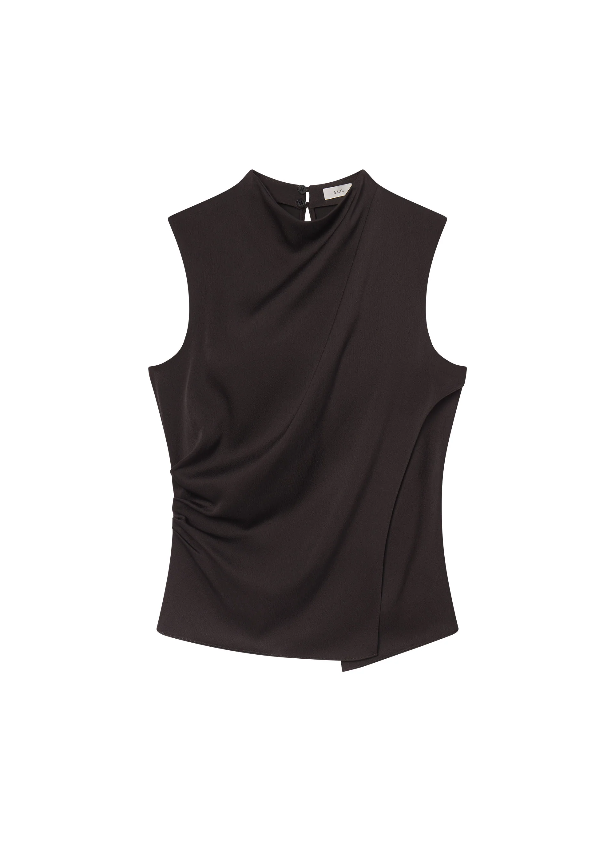 Amira Ruched Sleeveless Top - Image 6