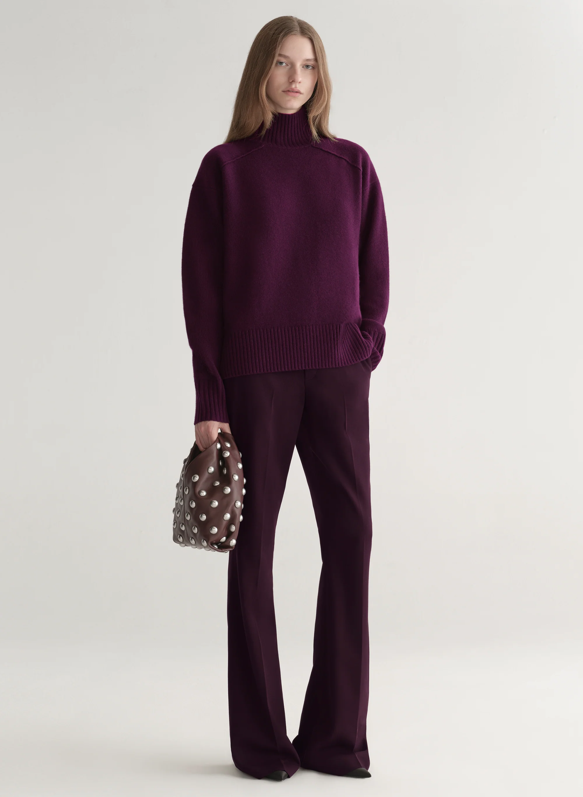 Archie Cashmere Turtleneck Sweater - Image 3