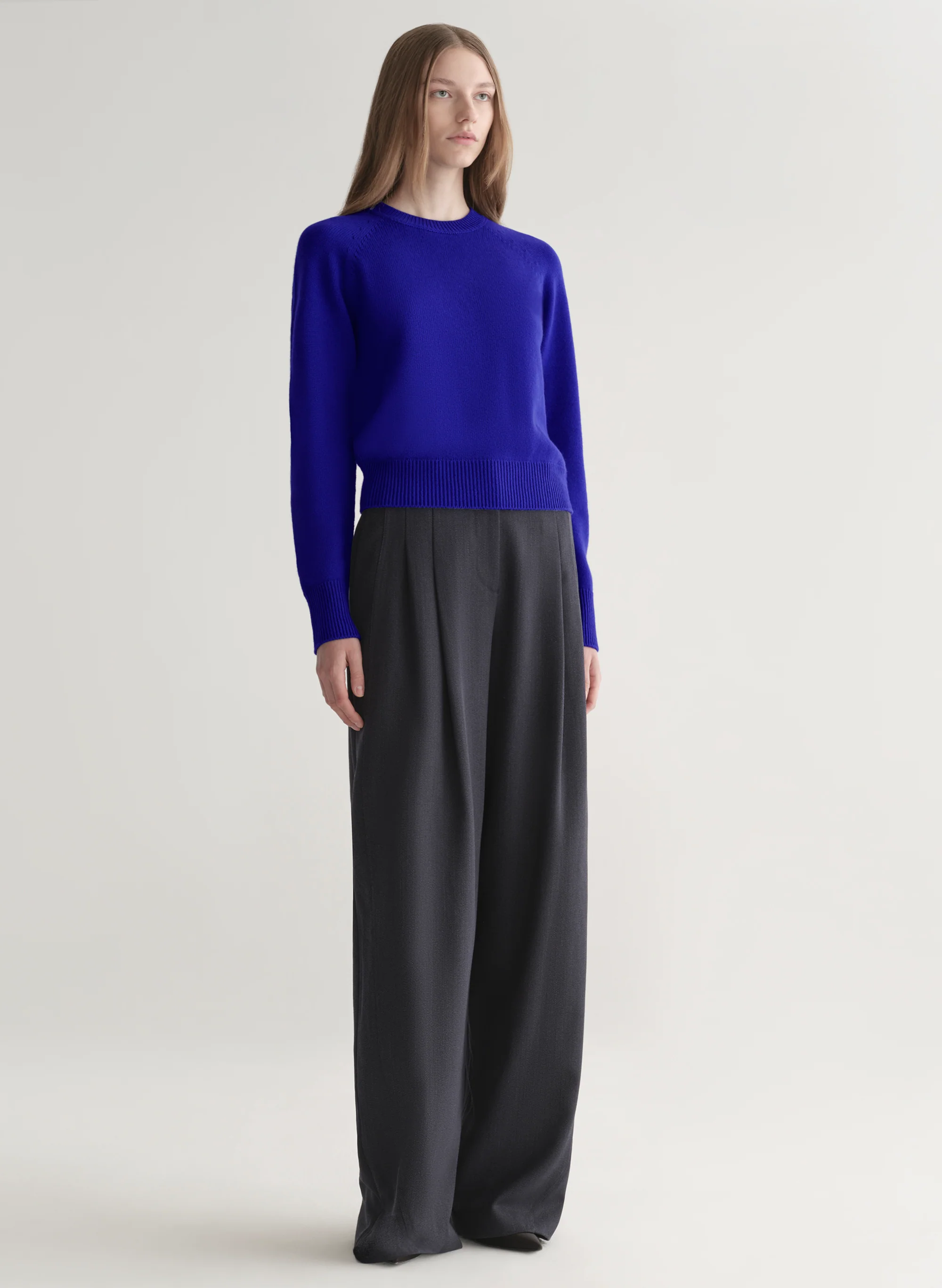 Ashtyn Cashmere Crew Neck Sweater - Image 3