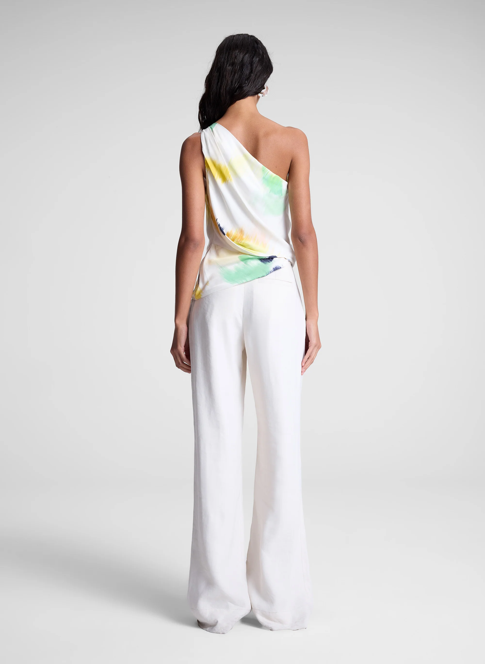 Aster Satin One Shoulder Top - Image 5