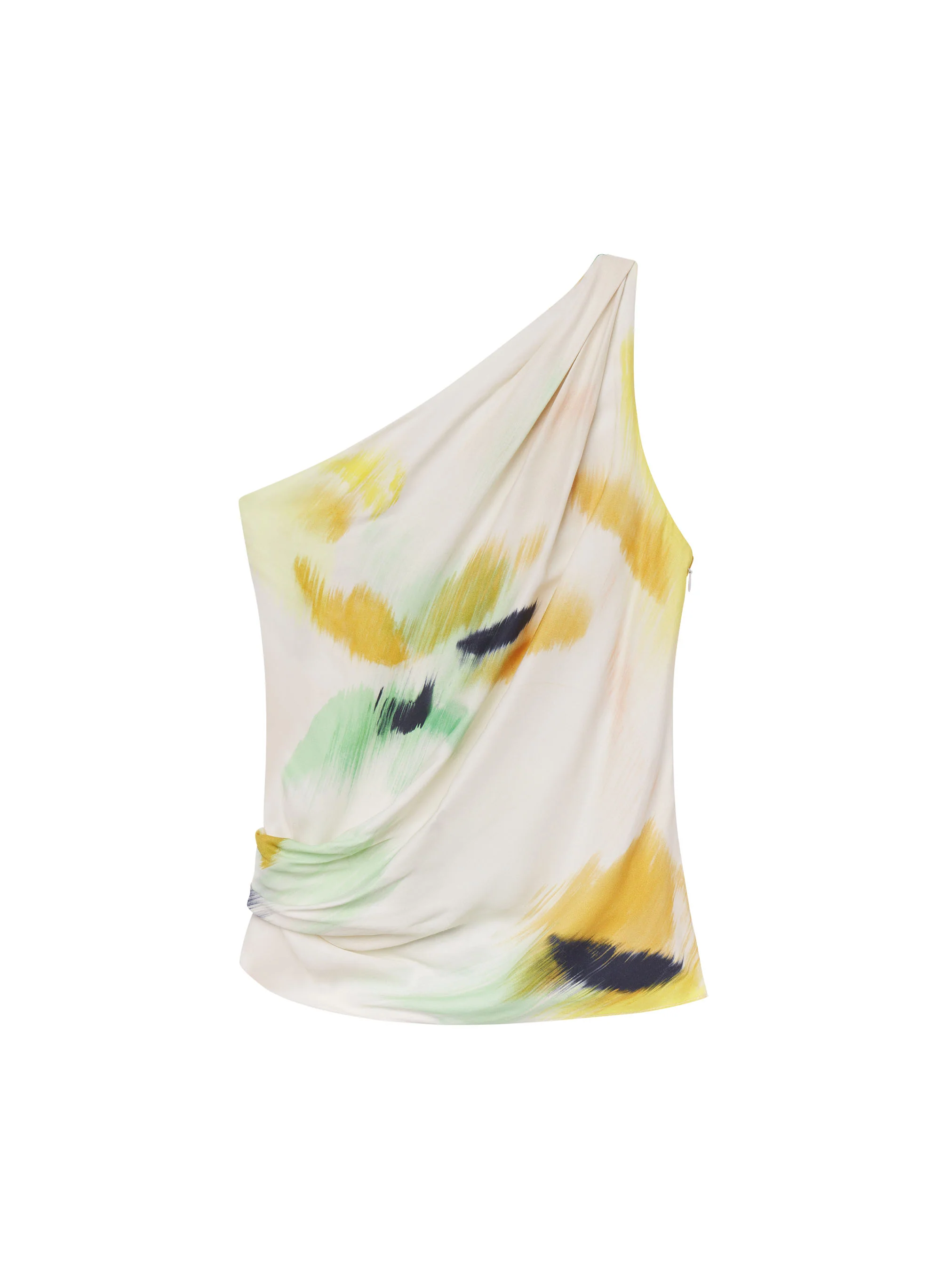 Aster Satin One Shoulder Top - Image 6