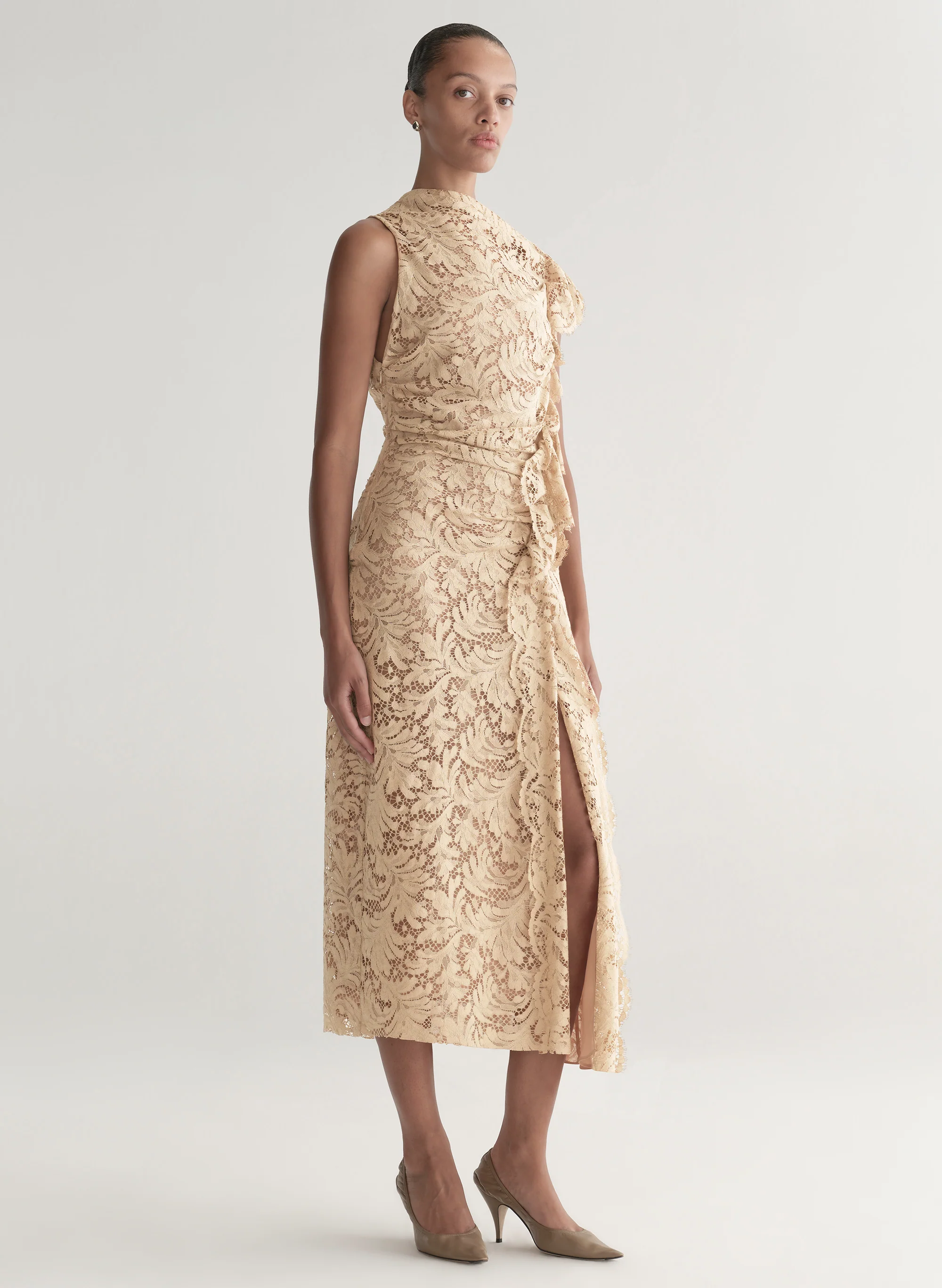 Astrid Lace Midi Dress - Image 3