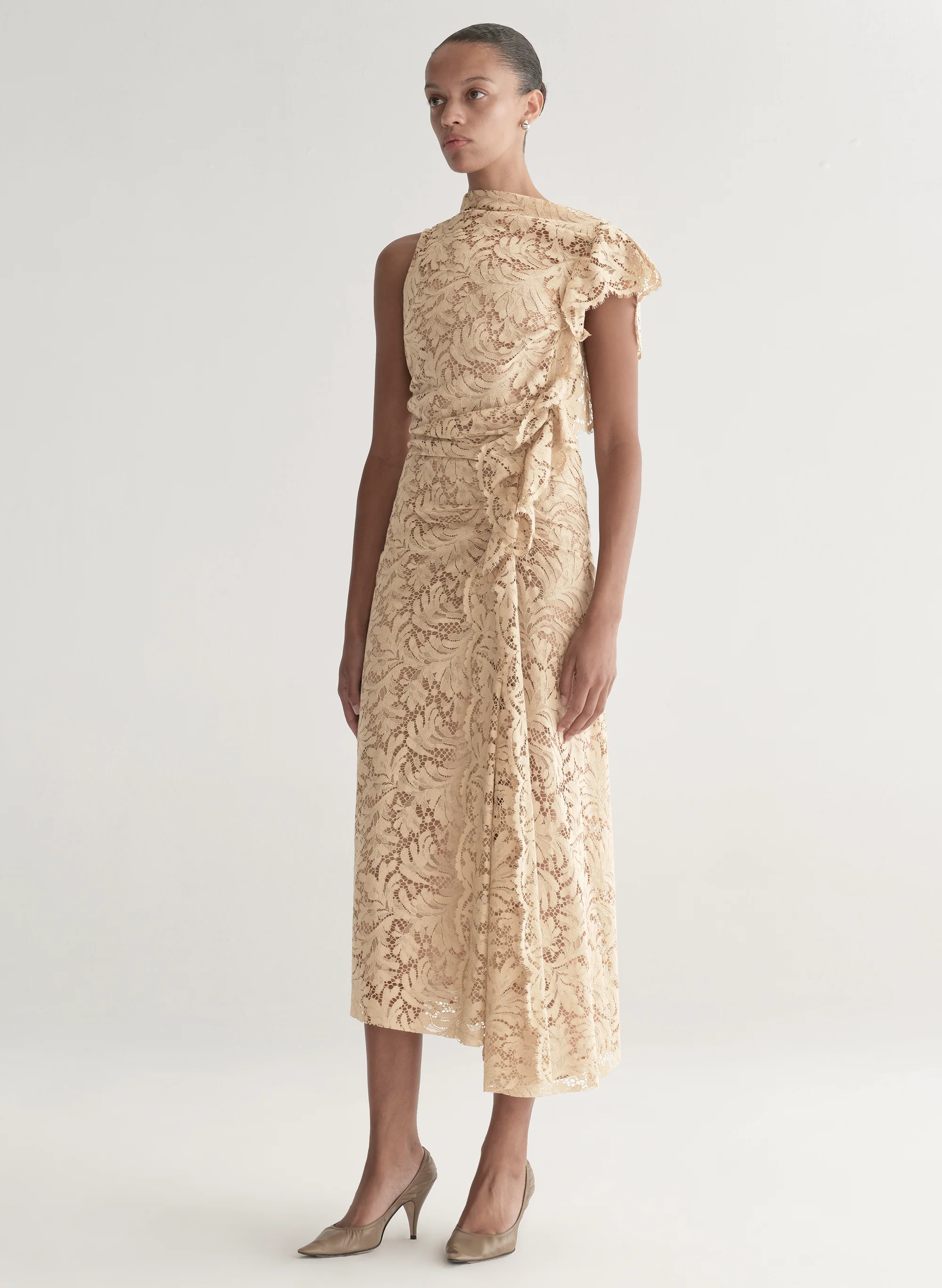 Astrid Lace Midi Dress - Image 4
