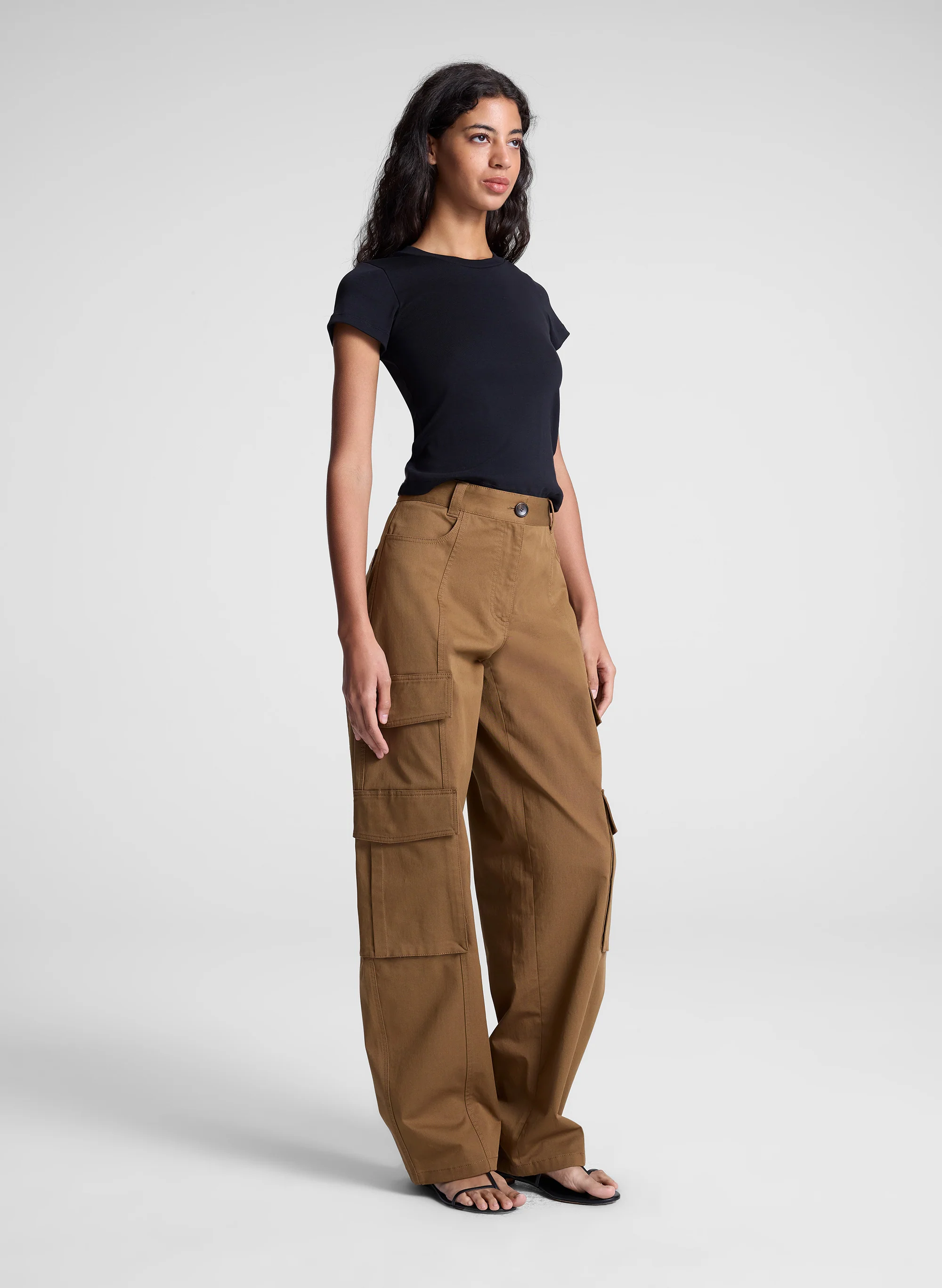 Avery Cotton Rib Baby Tee - Image 4