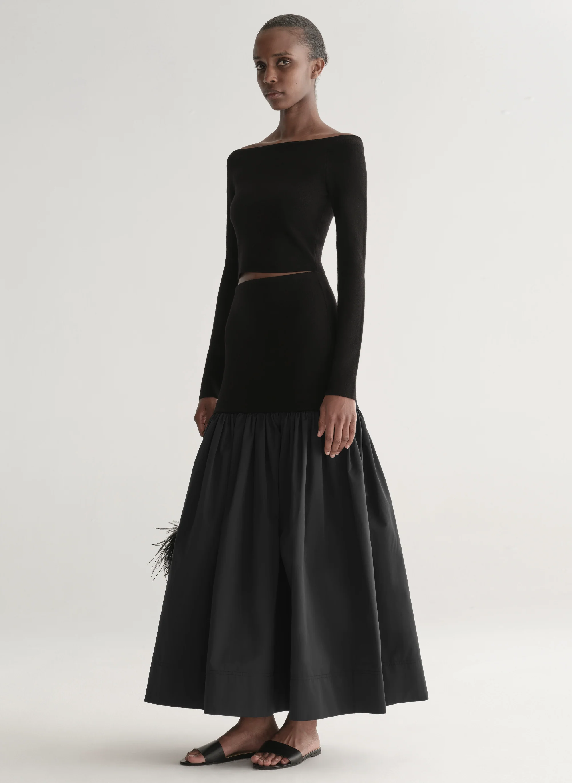 Cami Merino Combo Maxi Skirt - Image 3