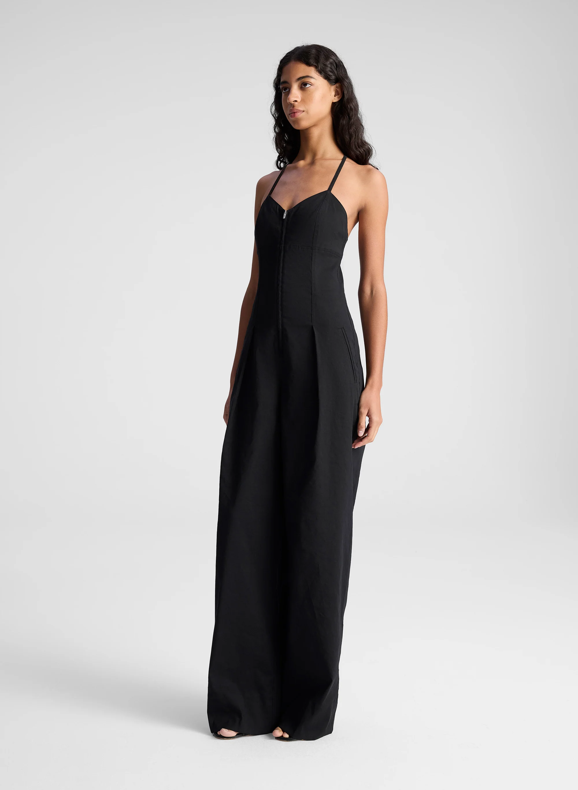 Chandler Stretch Linen Jumpsuit - Image 4