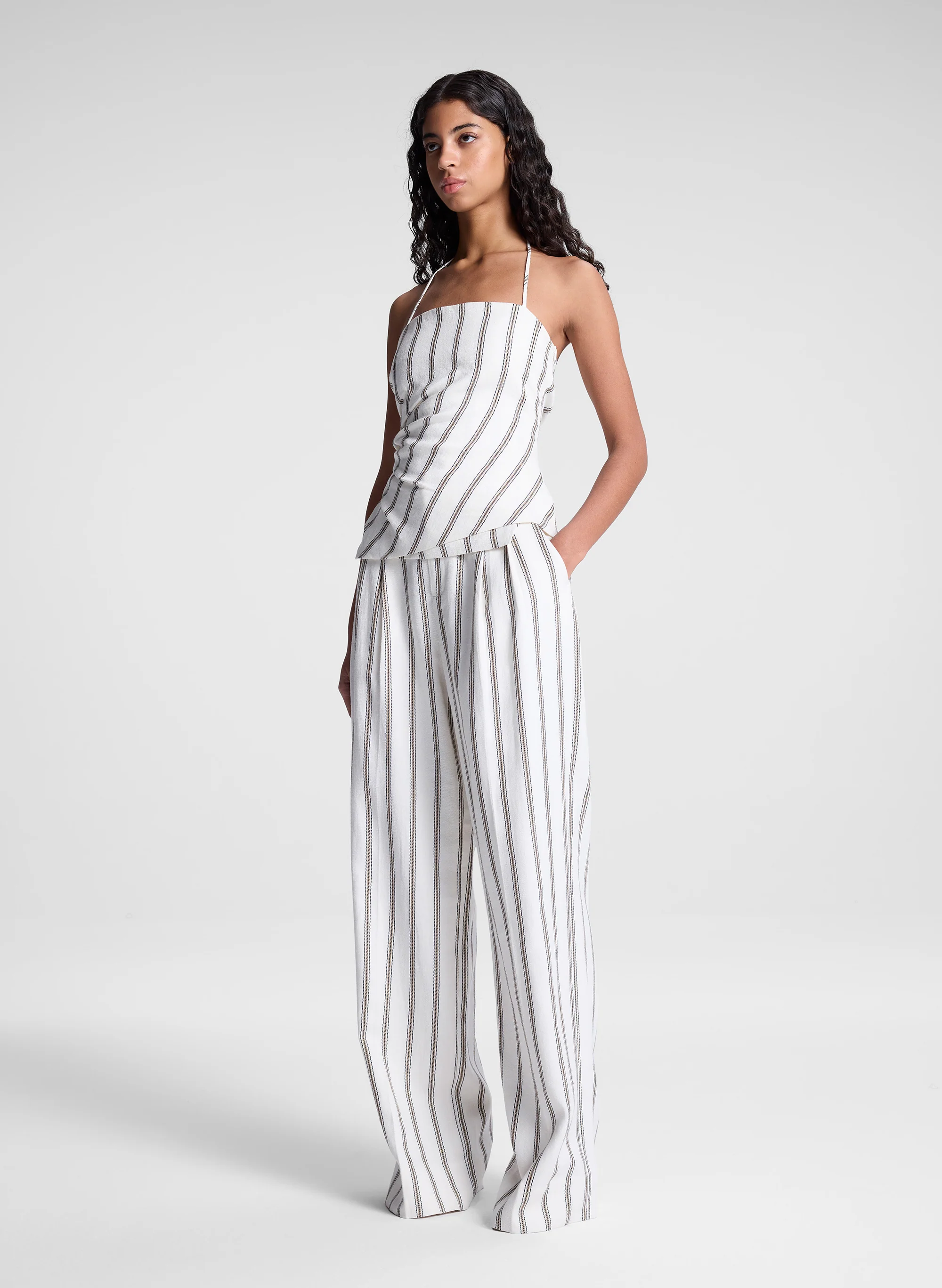 Charlotte Linen Halter Top - Image 4