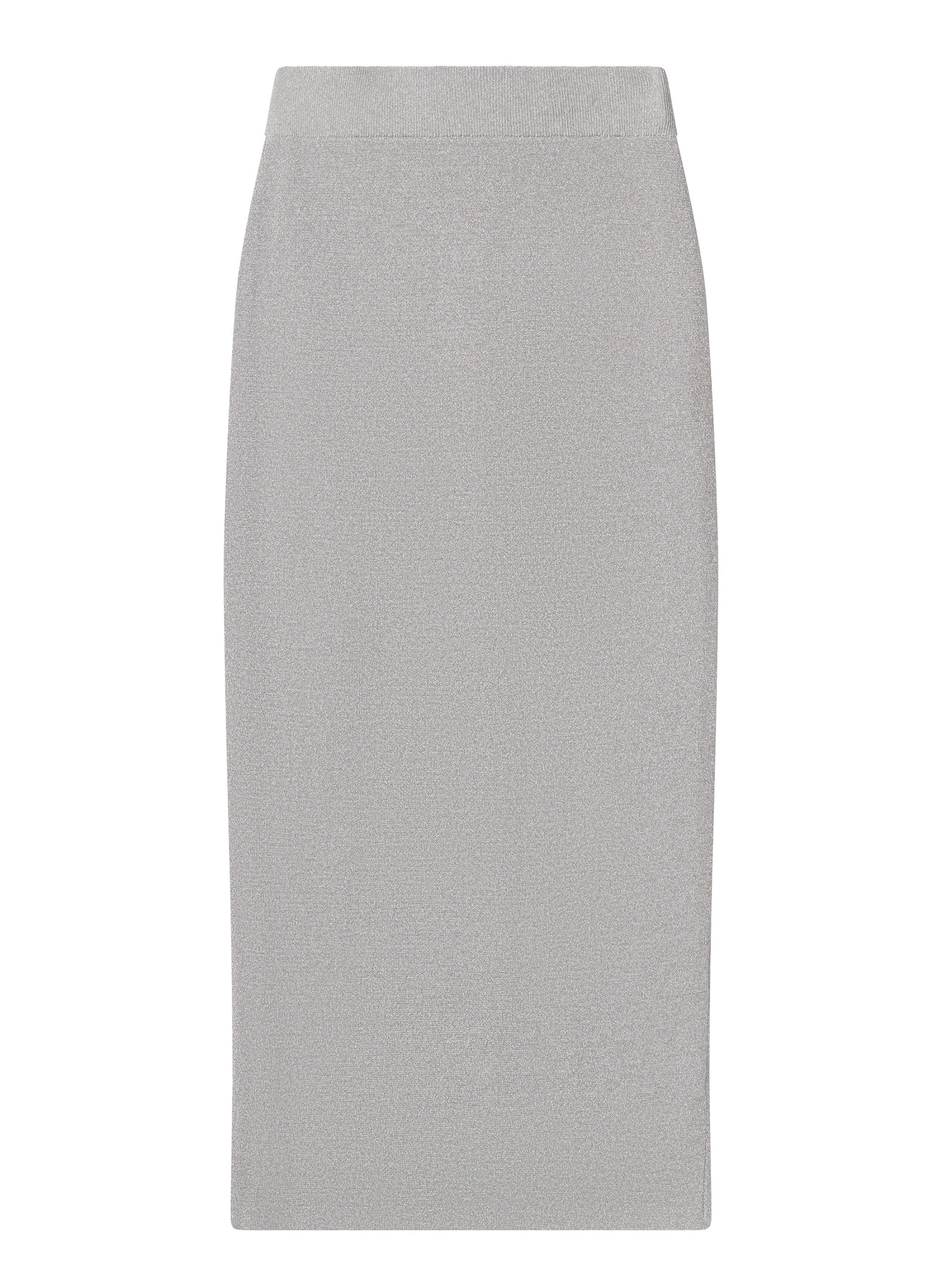 Clover Metallic Knit Midi Skirt - Image 6