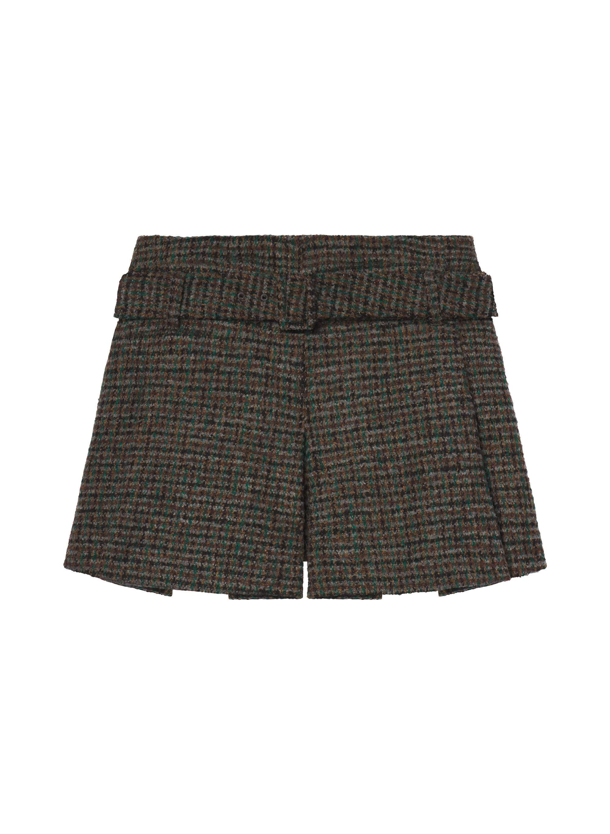 Como Tweed Belted Short - Image 5