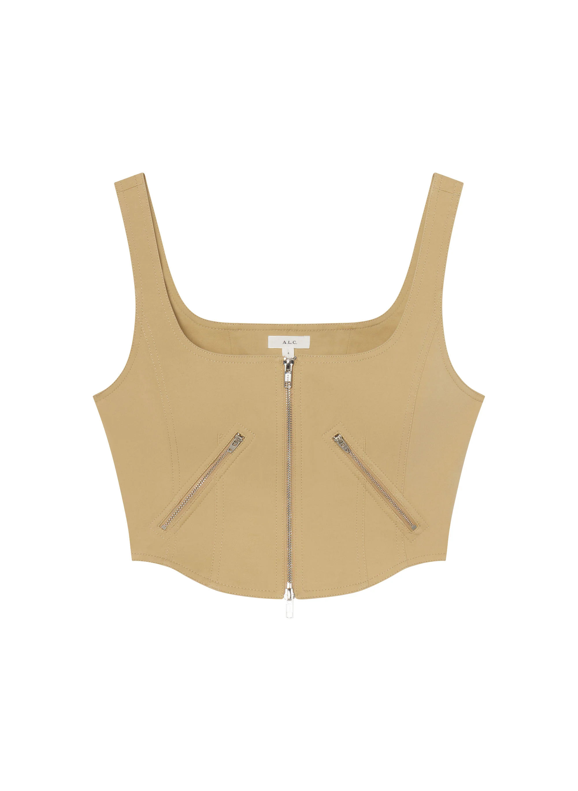 Dea Utility Zip Crop Tank - Image 6