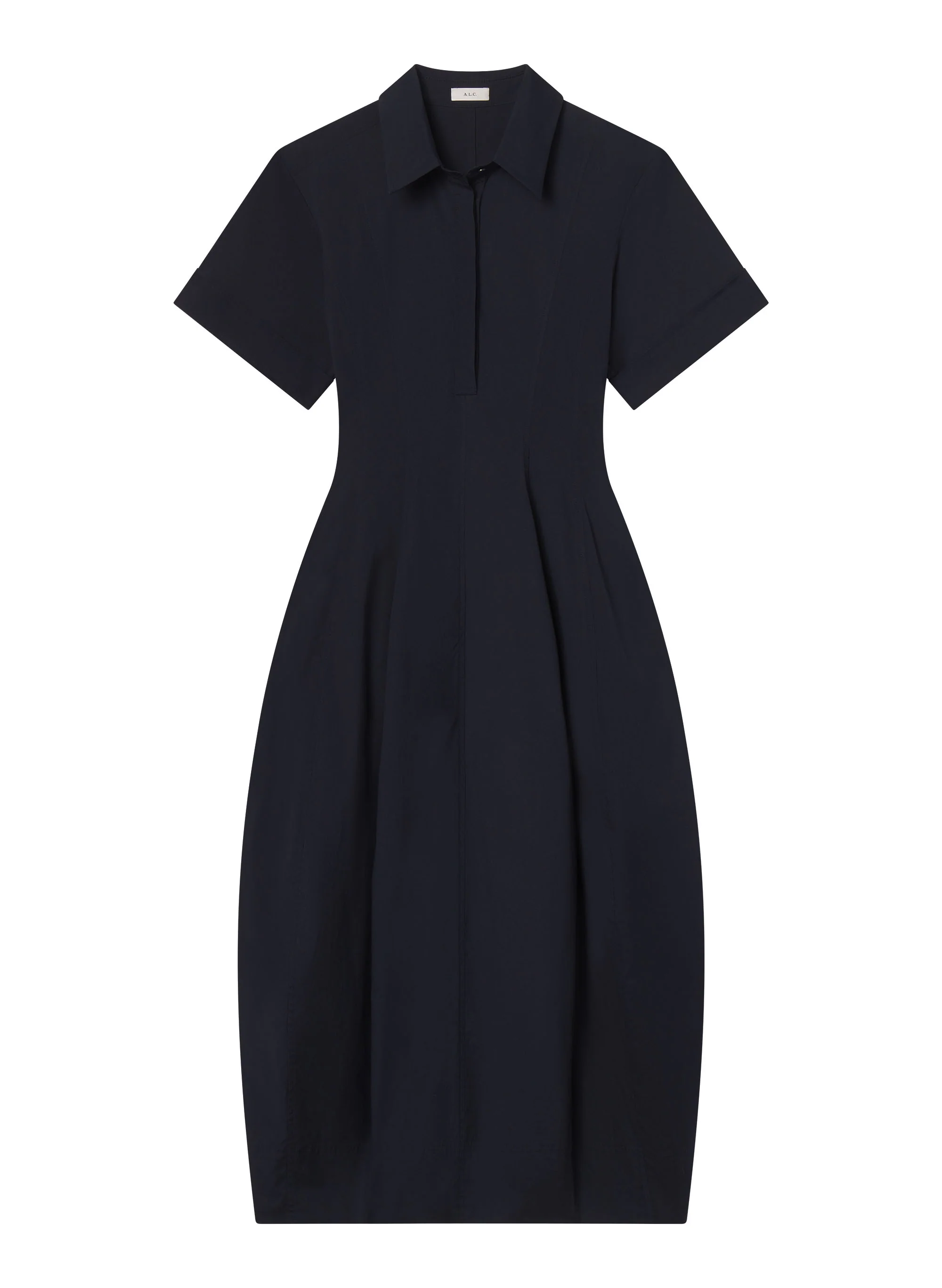 Della Stretch Cotton Midi Dress - Image 6
