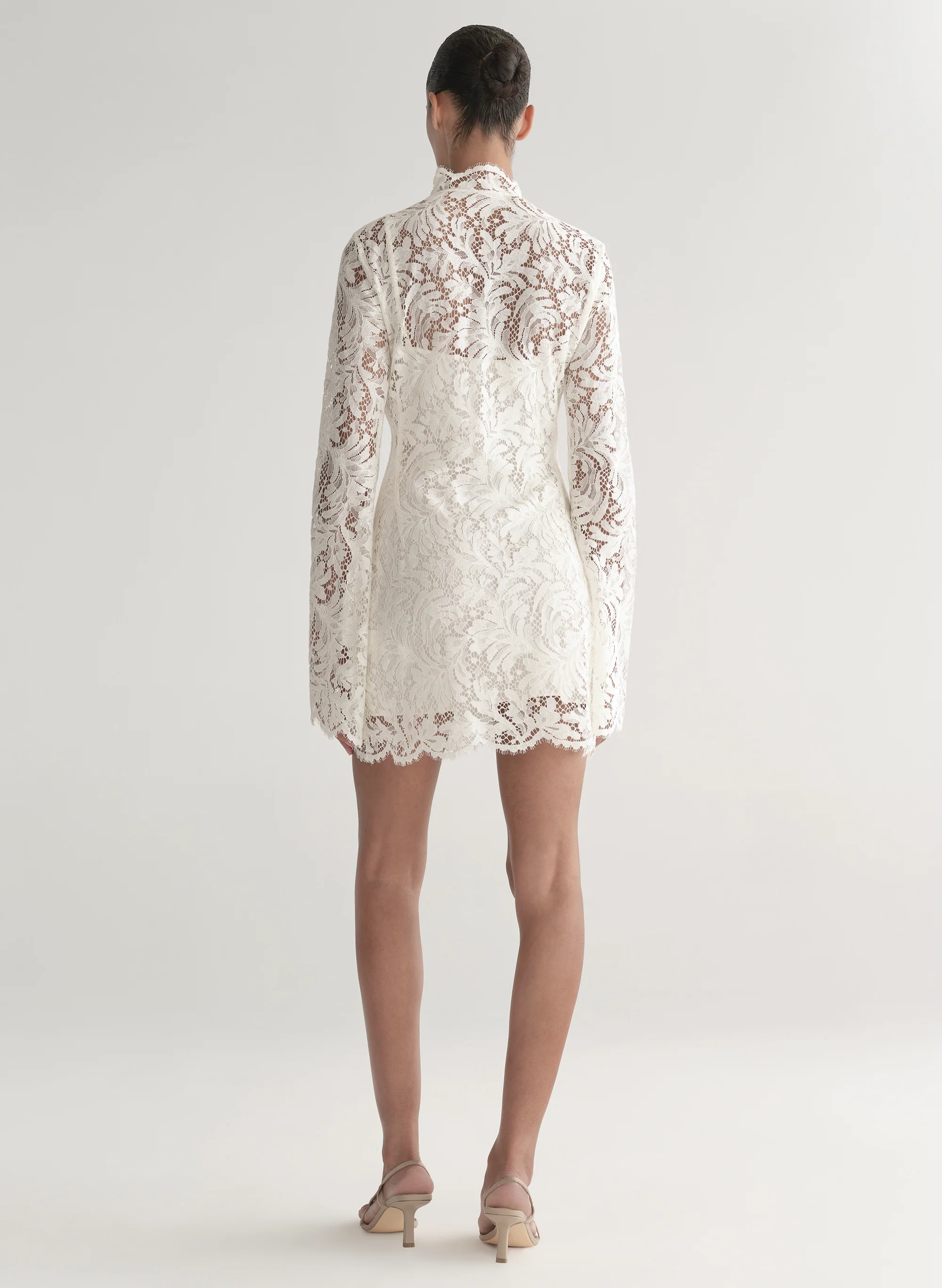 Eden Lace Mini Dress - Image 6