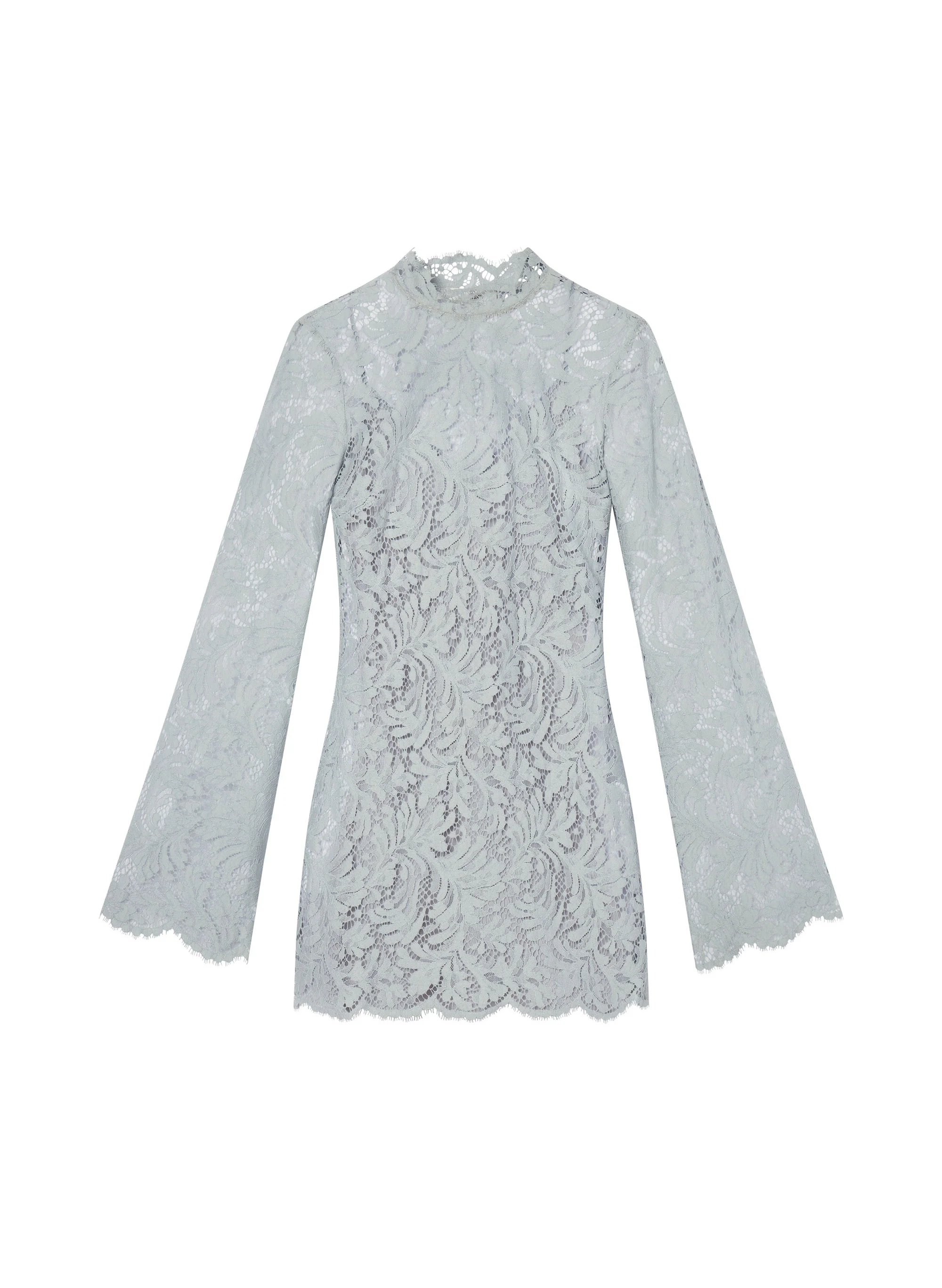 Eden Lace Mini Dress - Image 7