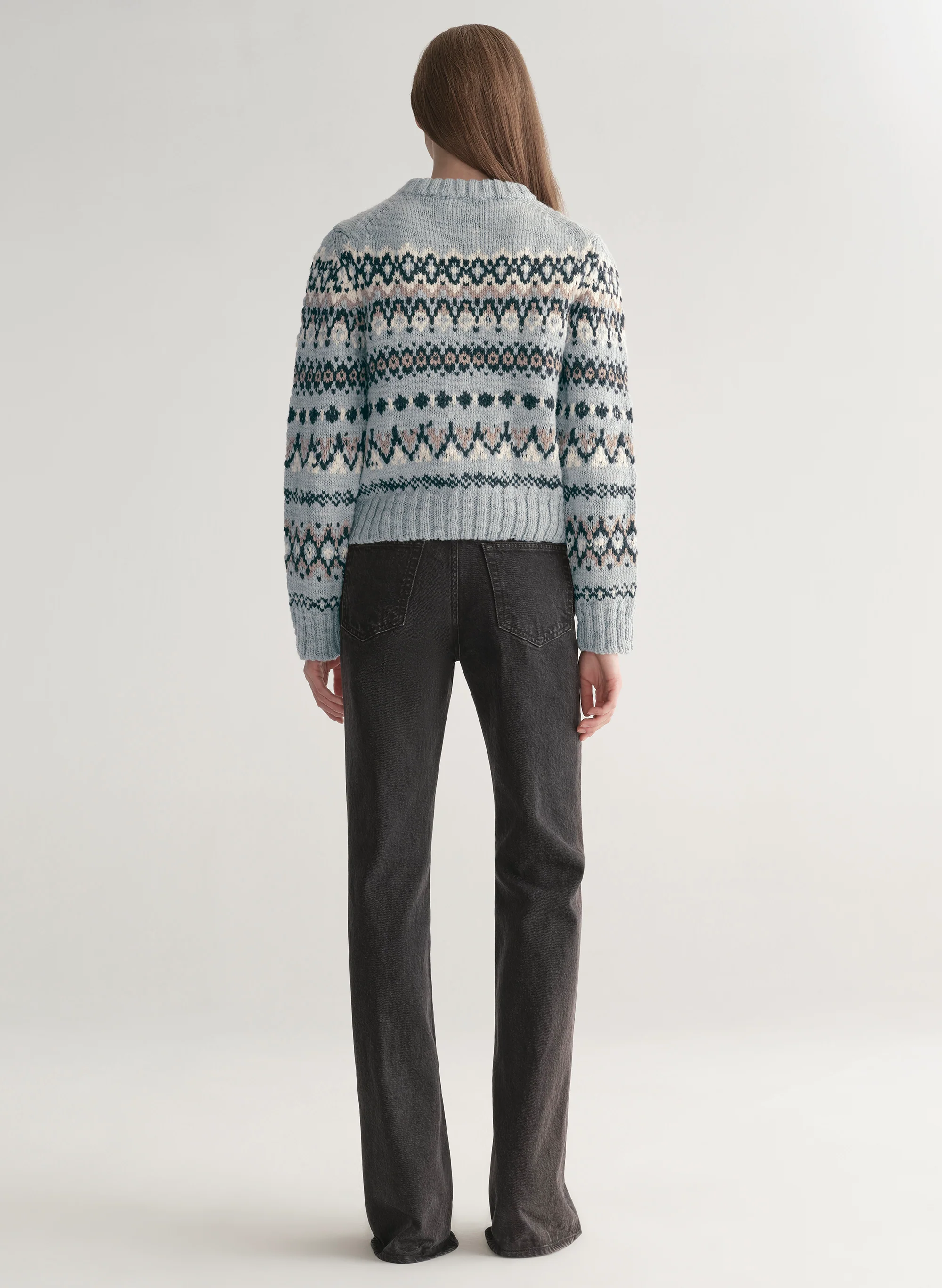 Ella Fairisle Merino Sweater - Image 5
