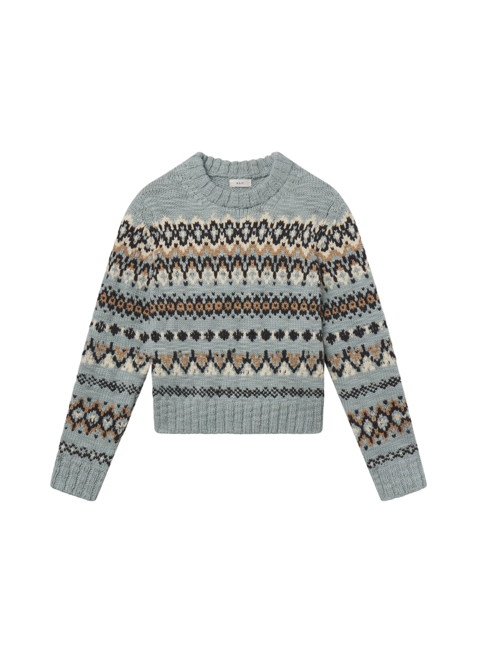 Ella Fairisle Merino Sweater - Image 6