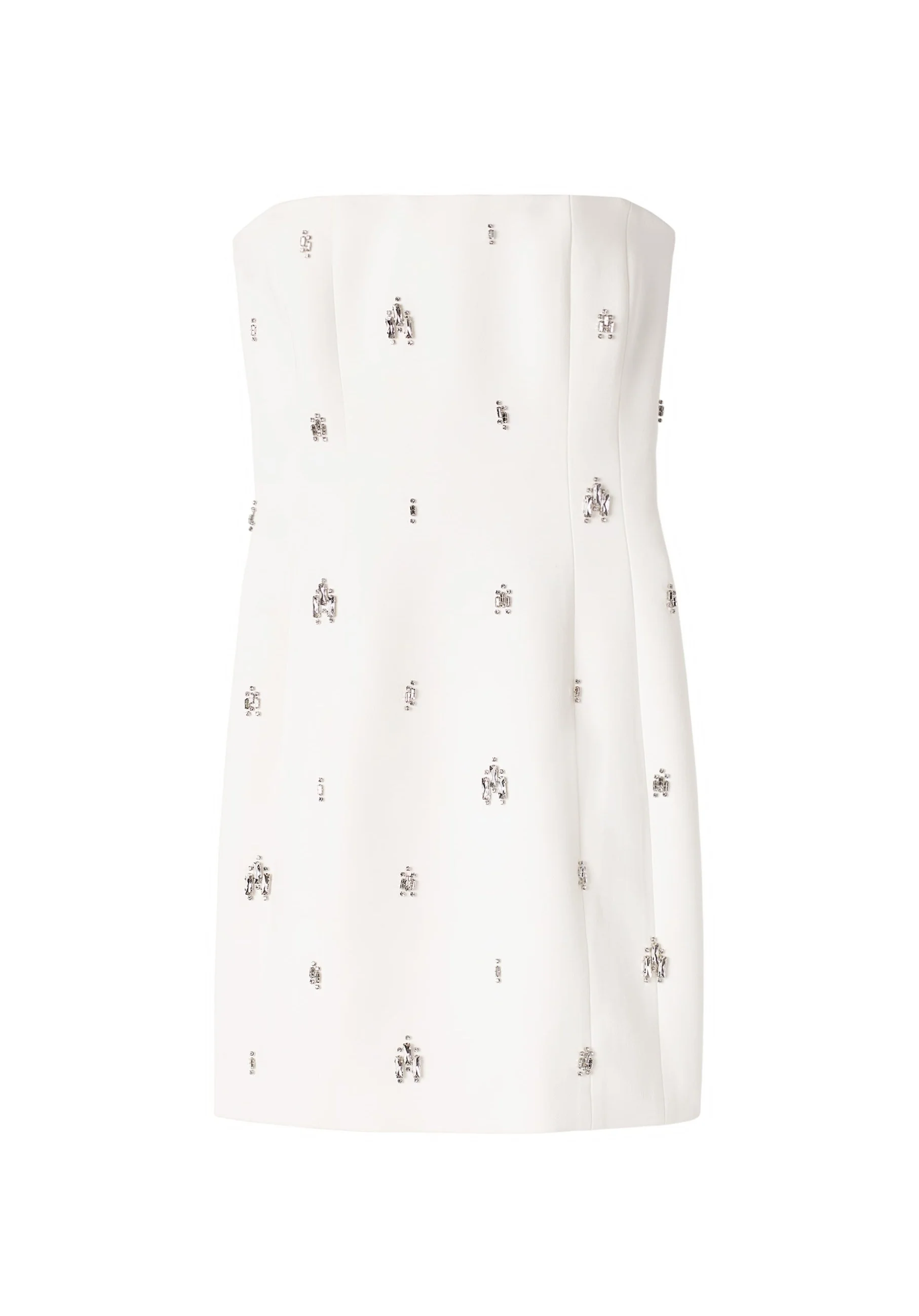 Elsie Strapless Embellished Mini Dress - Image 6