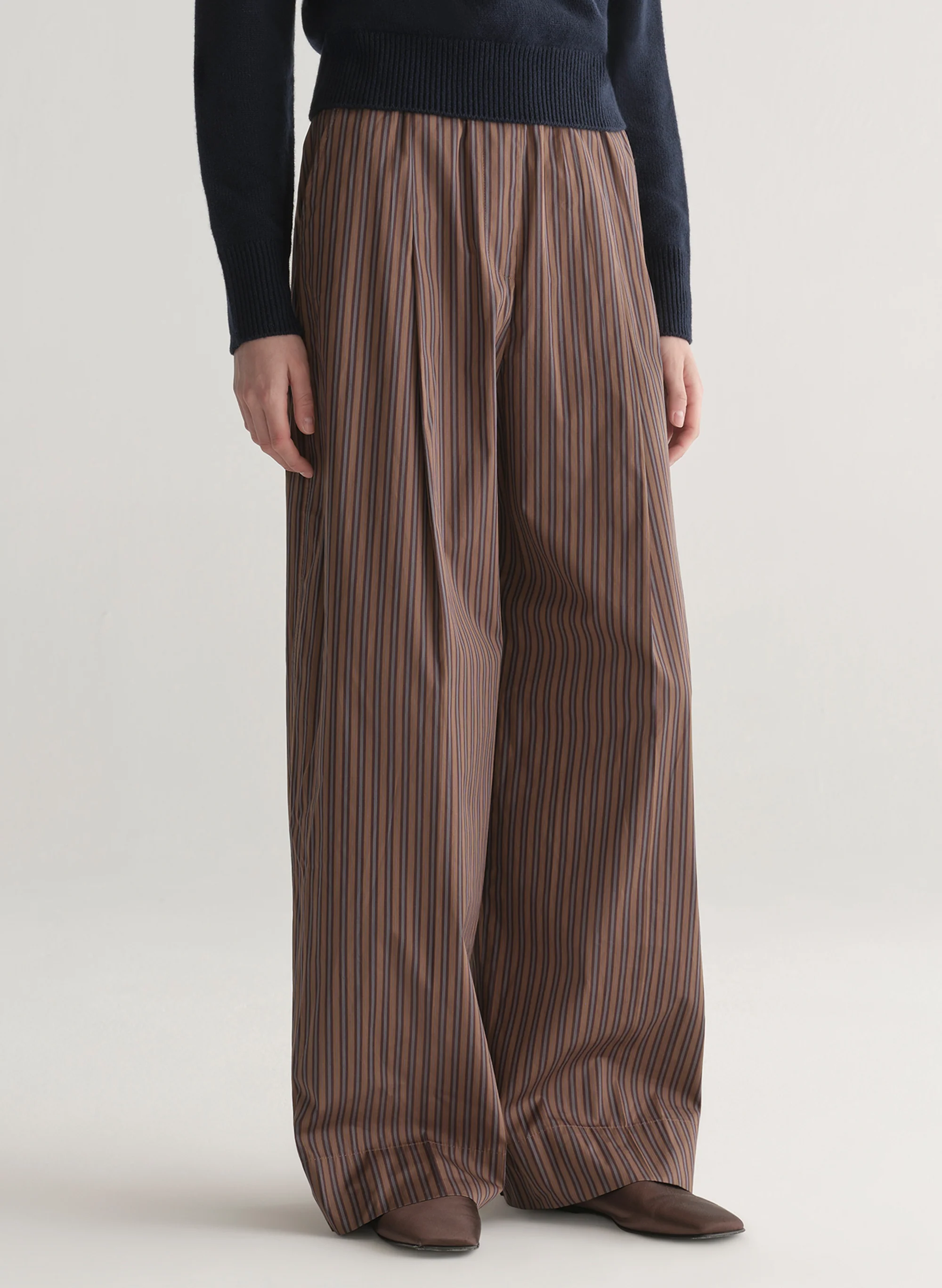 Emmett Striped Cotton Pant - Image 3