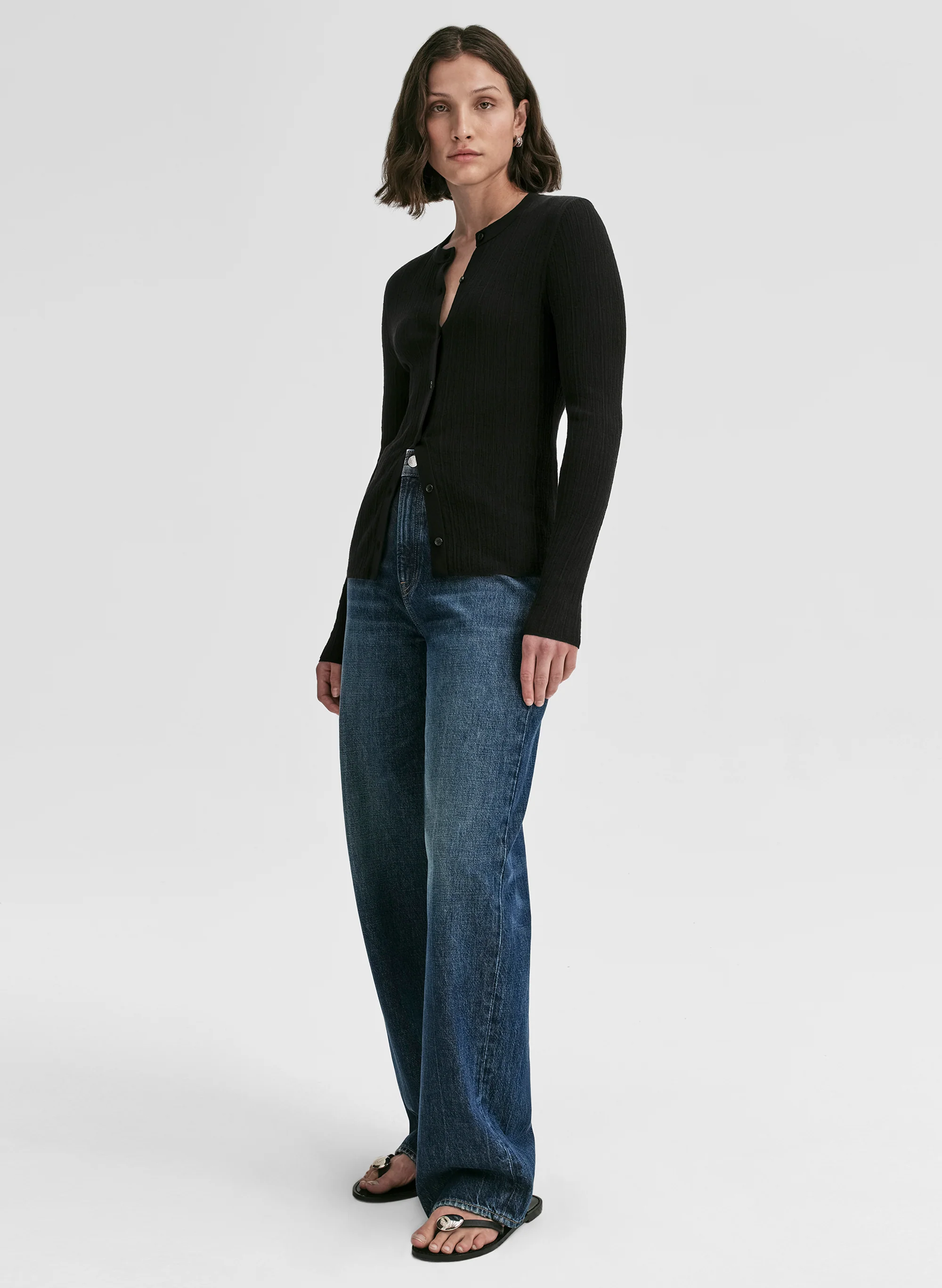 Fisher Fine Cotton Cardigan - Image 4