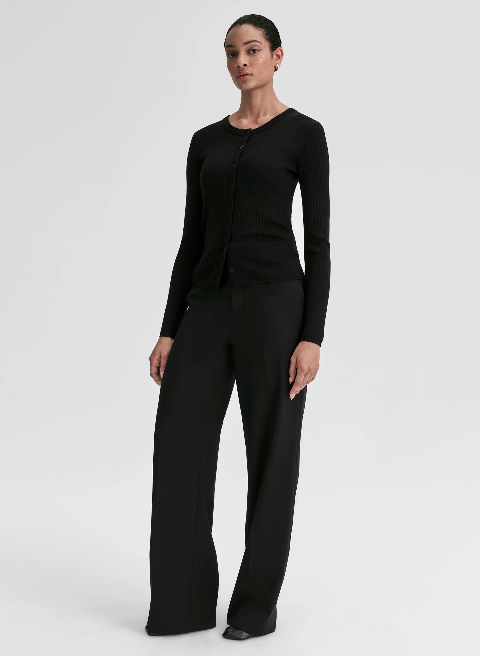 Fisher Fine Merino Knit Cardigan - Image 4