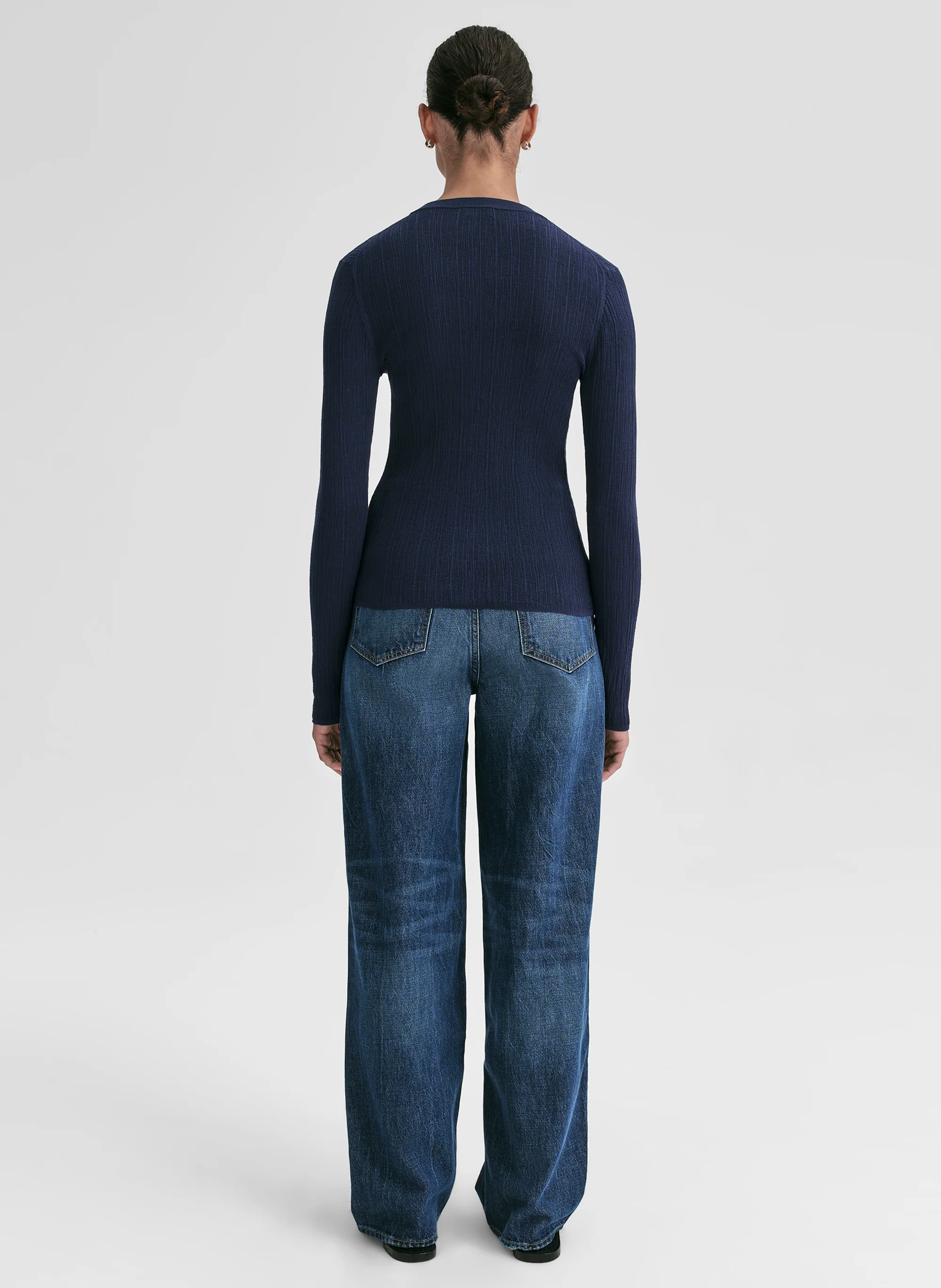 Fisher Fine Cotton Cardigan - Image 5