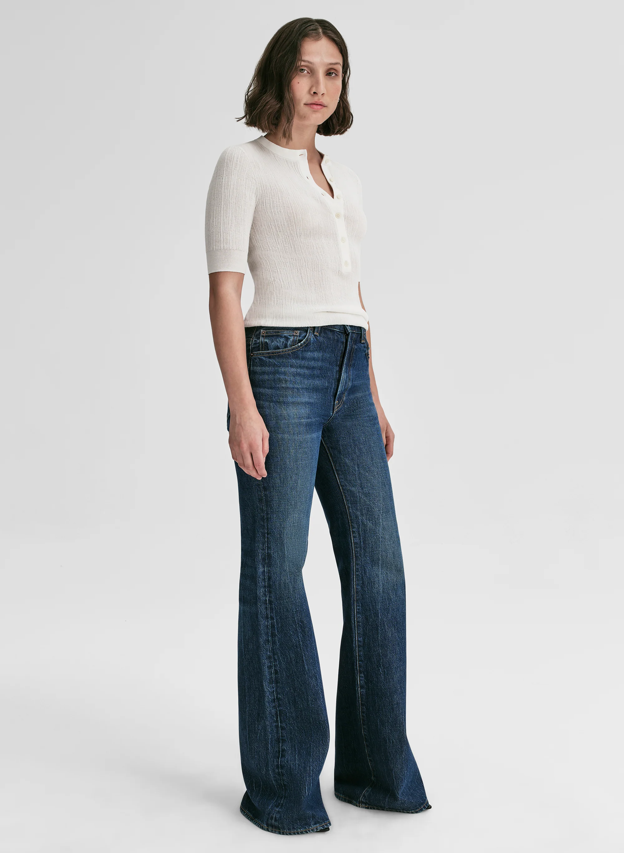 Fisher Fine Cotton Knit Top - Image 3