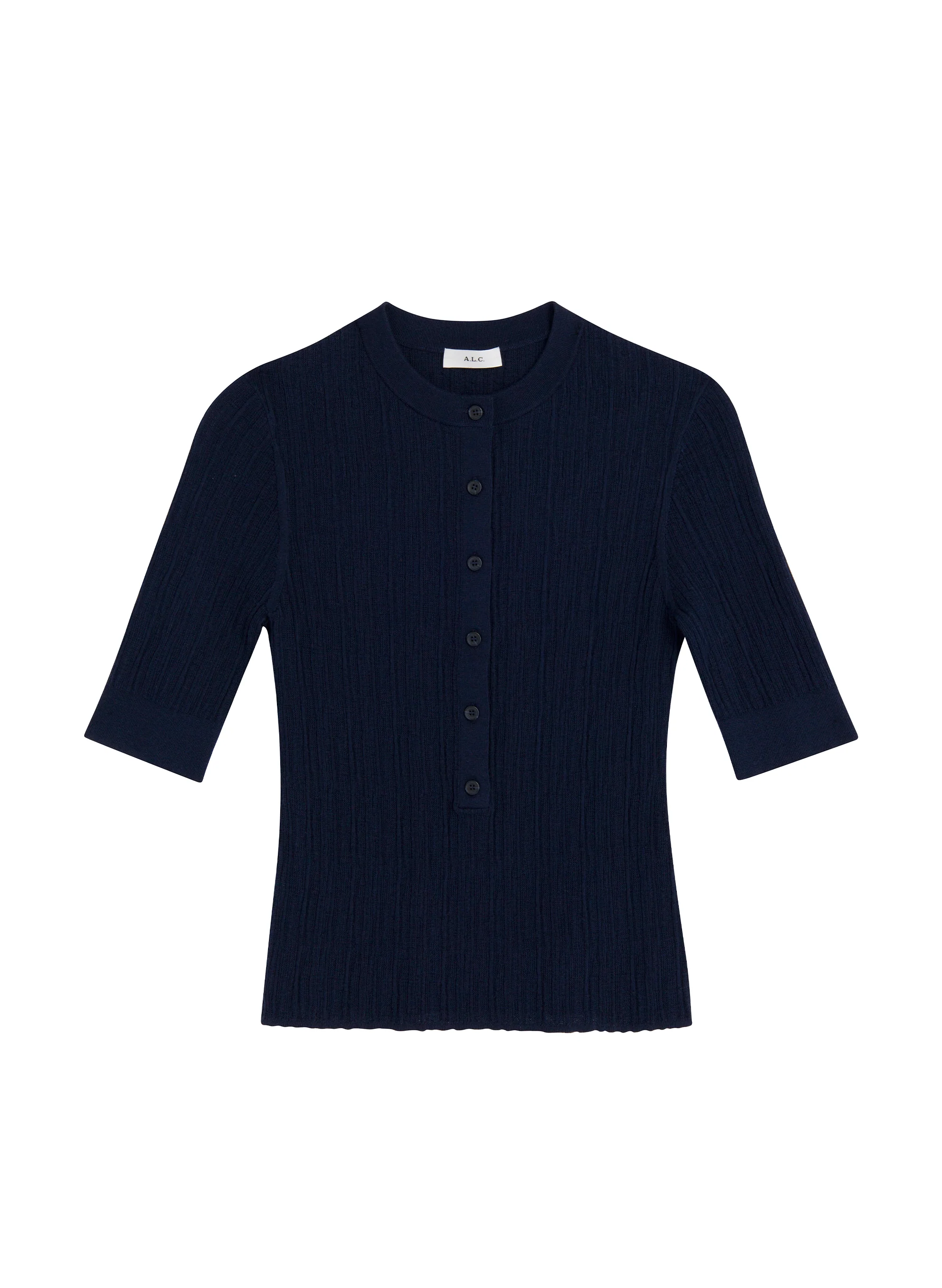 Fisher Fine Cotton Knit Top - Image 6