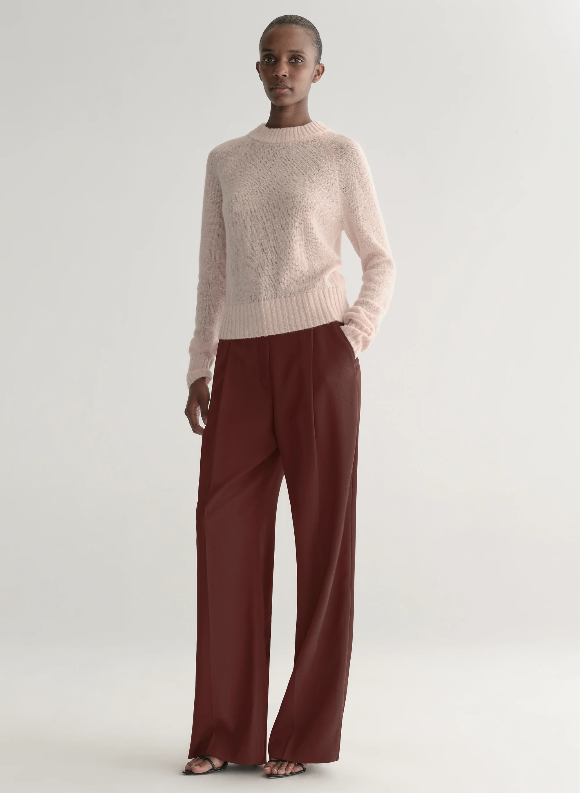 Frankie Brushed Alpaca Sweater - Image 4