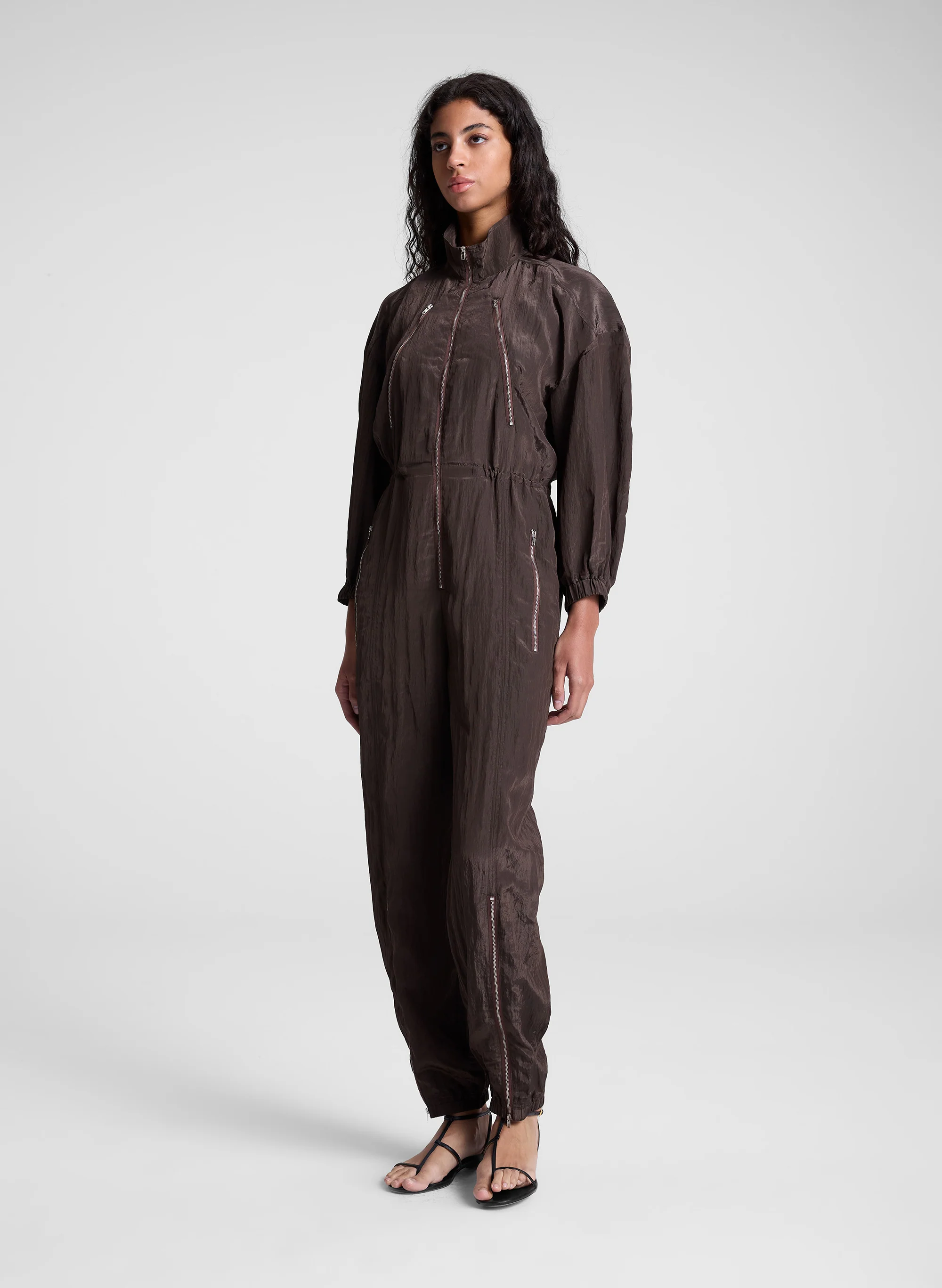 Gavin Taffeta Jumpsuit - Image 4
