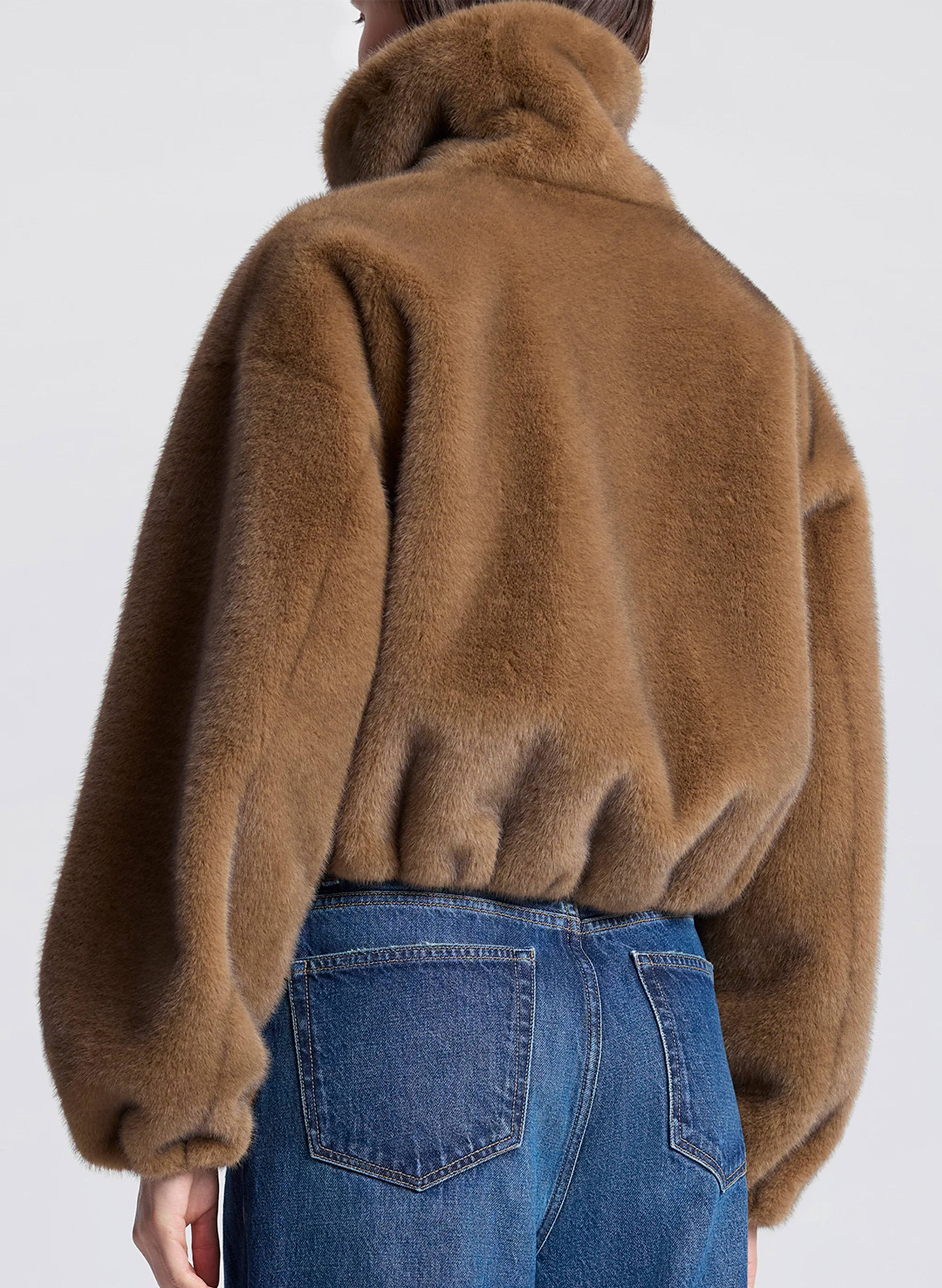 Hazel Faux Fur Jacket - Image 5