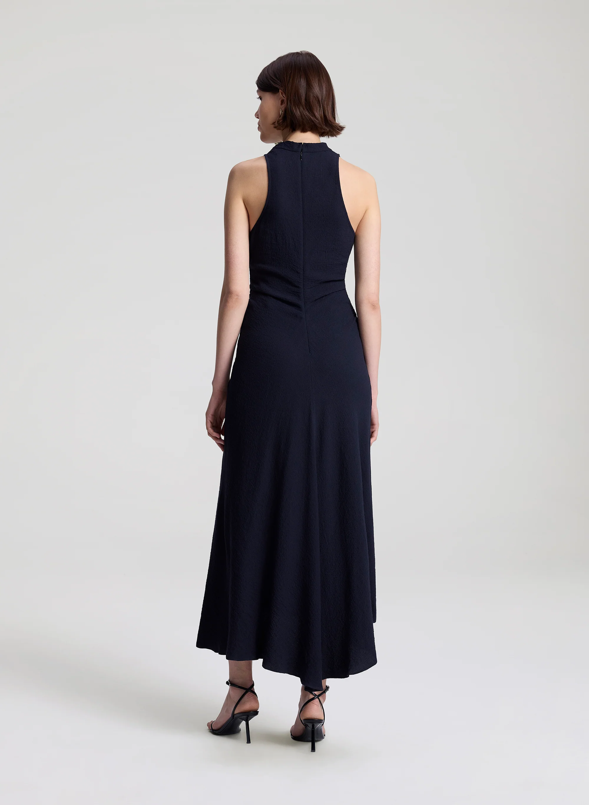 Inez Textured Midi Dress - Image 6