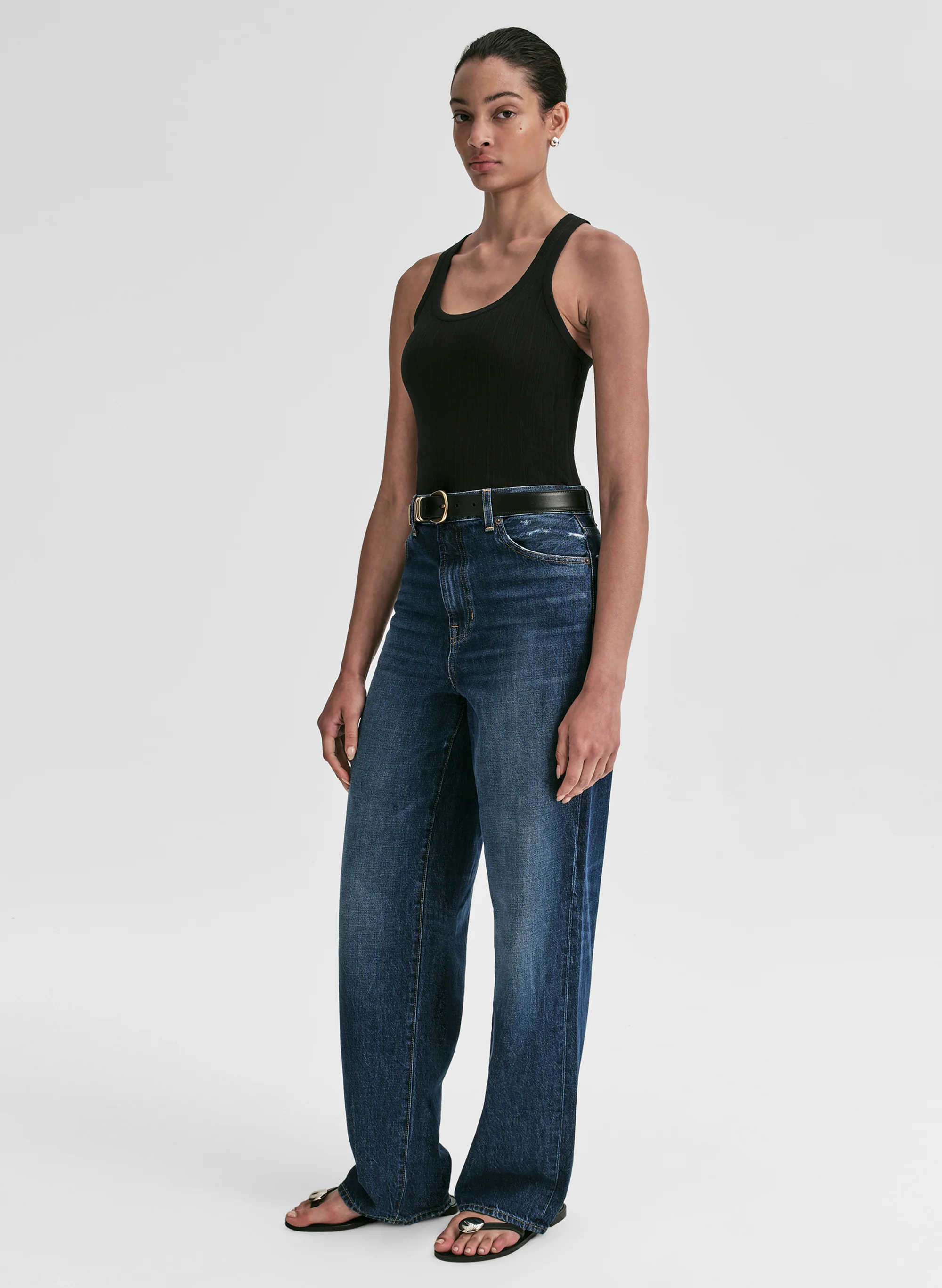 Iris Fine Cotton Knit Tank - Image 4