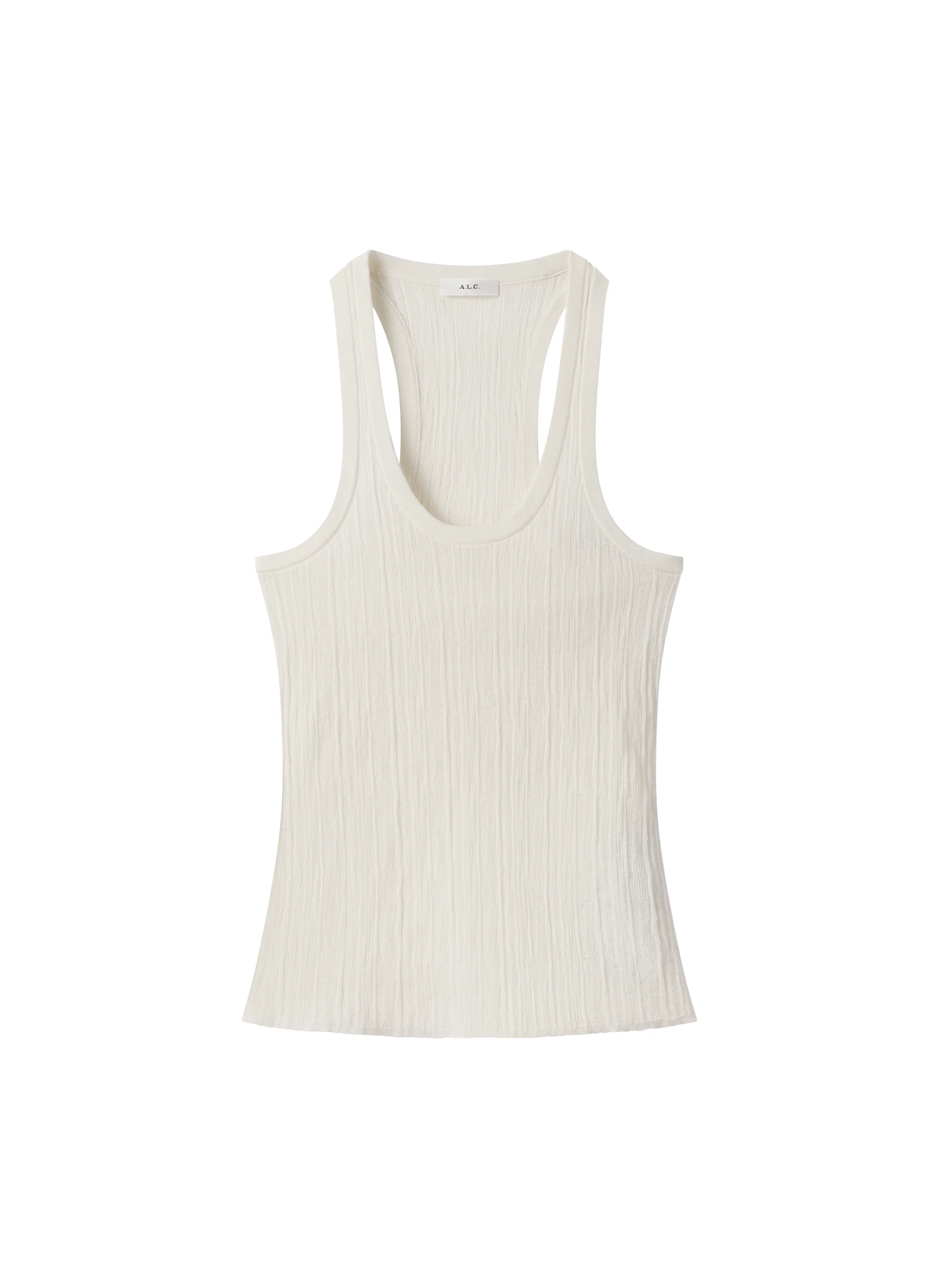 Iris Fine Cotton Knit Tank - Image 6