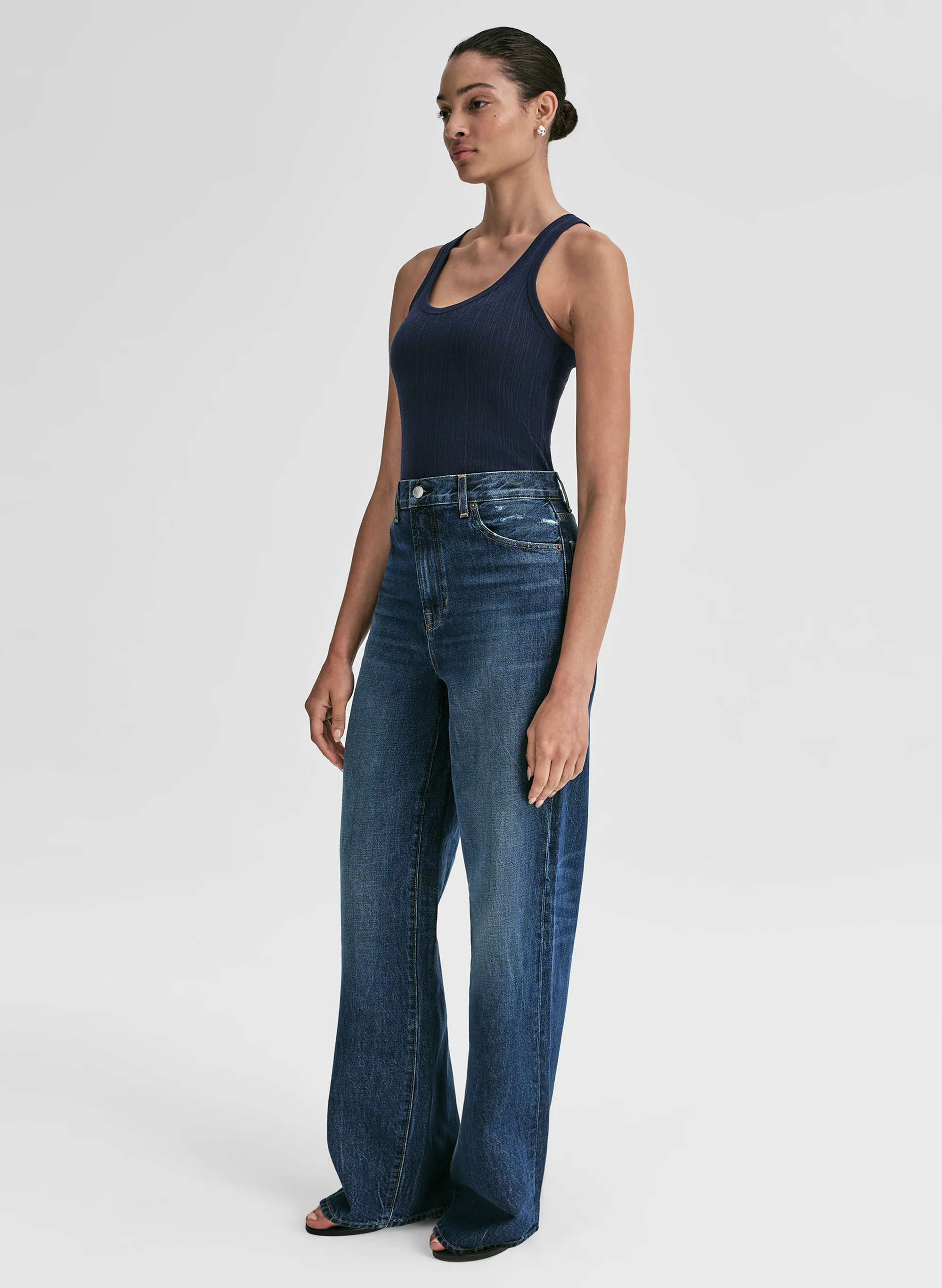 Iris Fine Cotton Knit Tank - Image 4