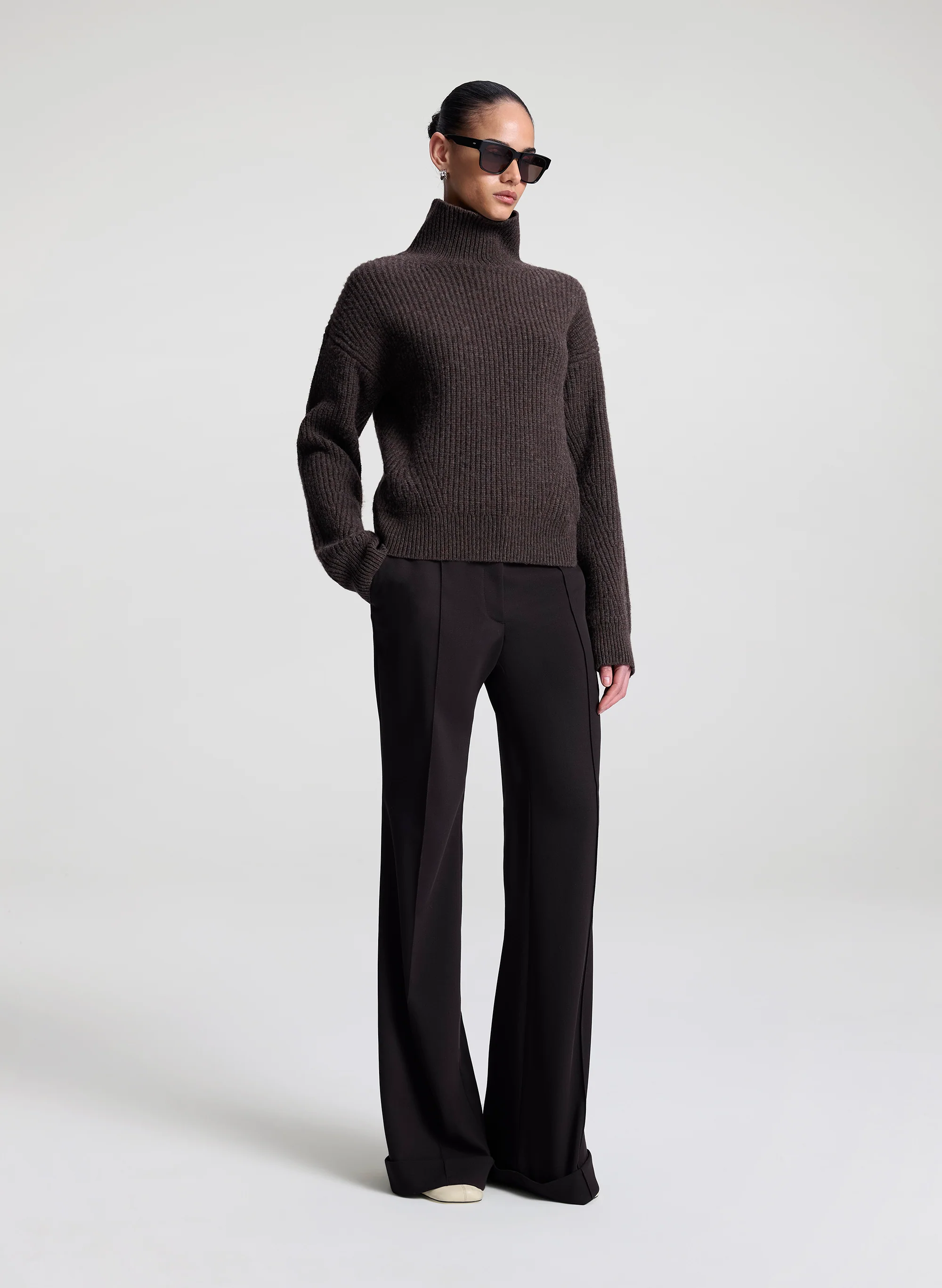 Jean Wool Turtleneck Sweater - Image 3
