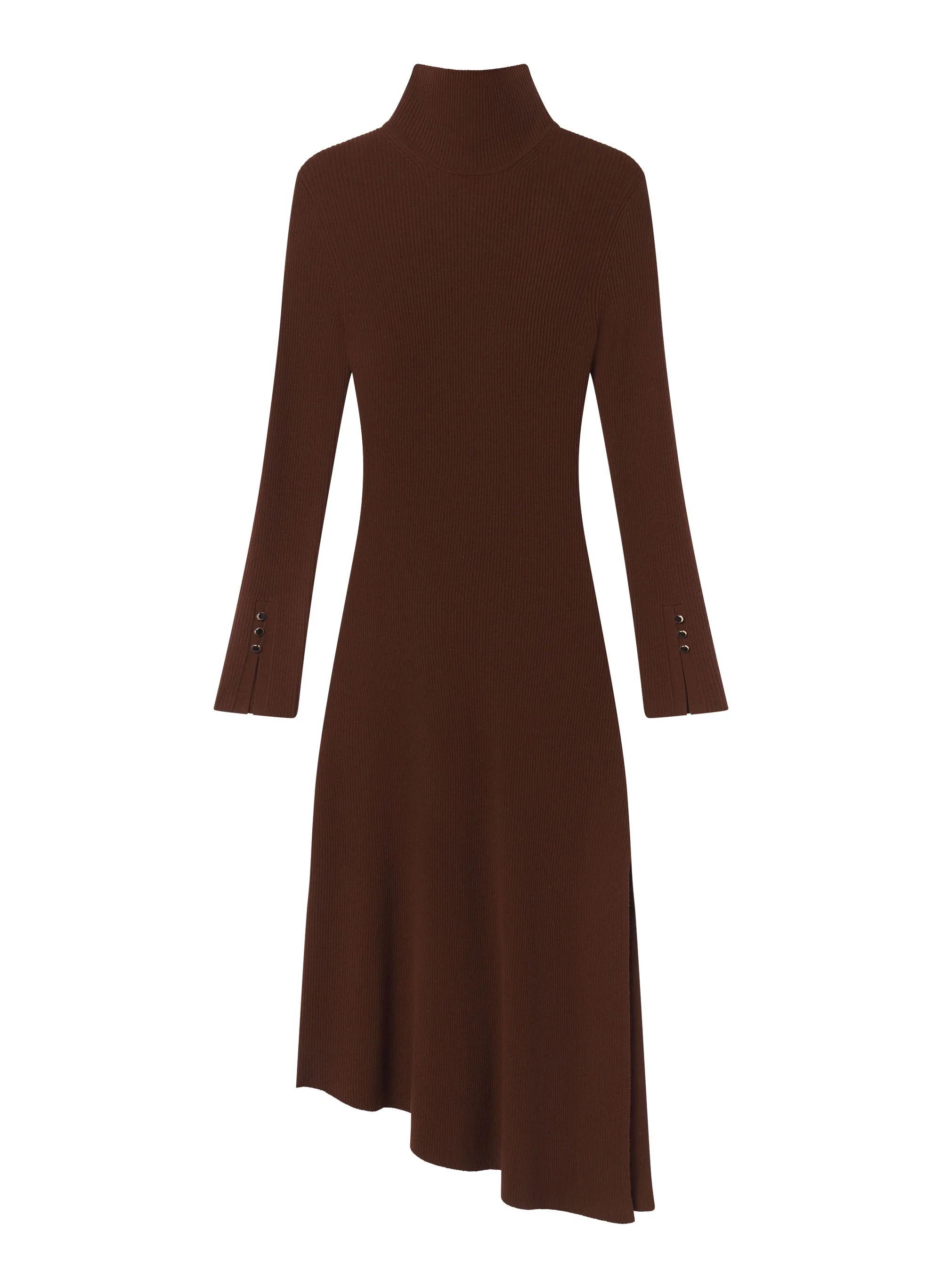 Jett Knit Merino Turtleneck Midi Dress - Image 6