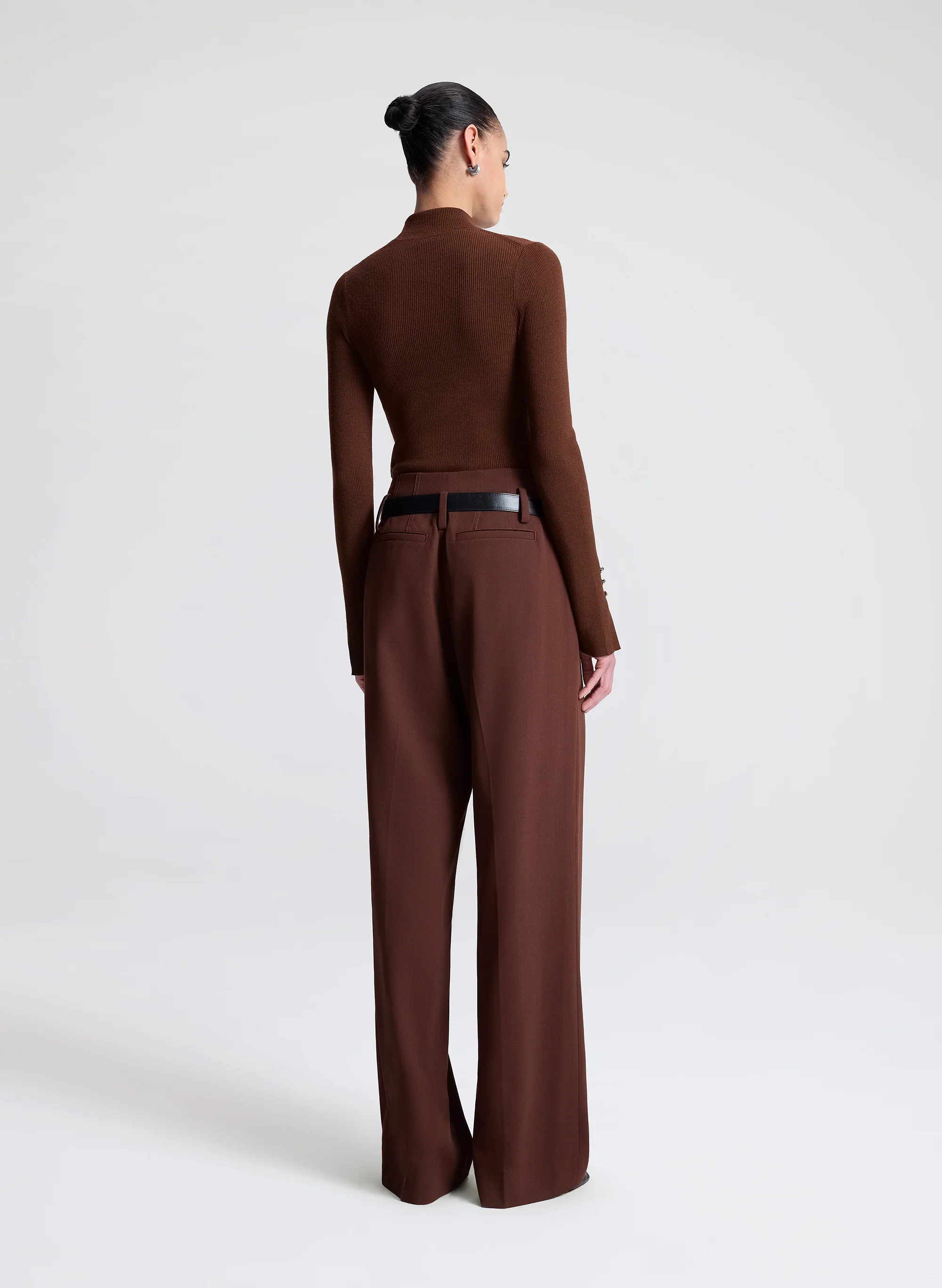 Jett Knit Merino Turtleneck Top - Image 5
