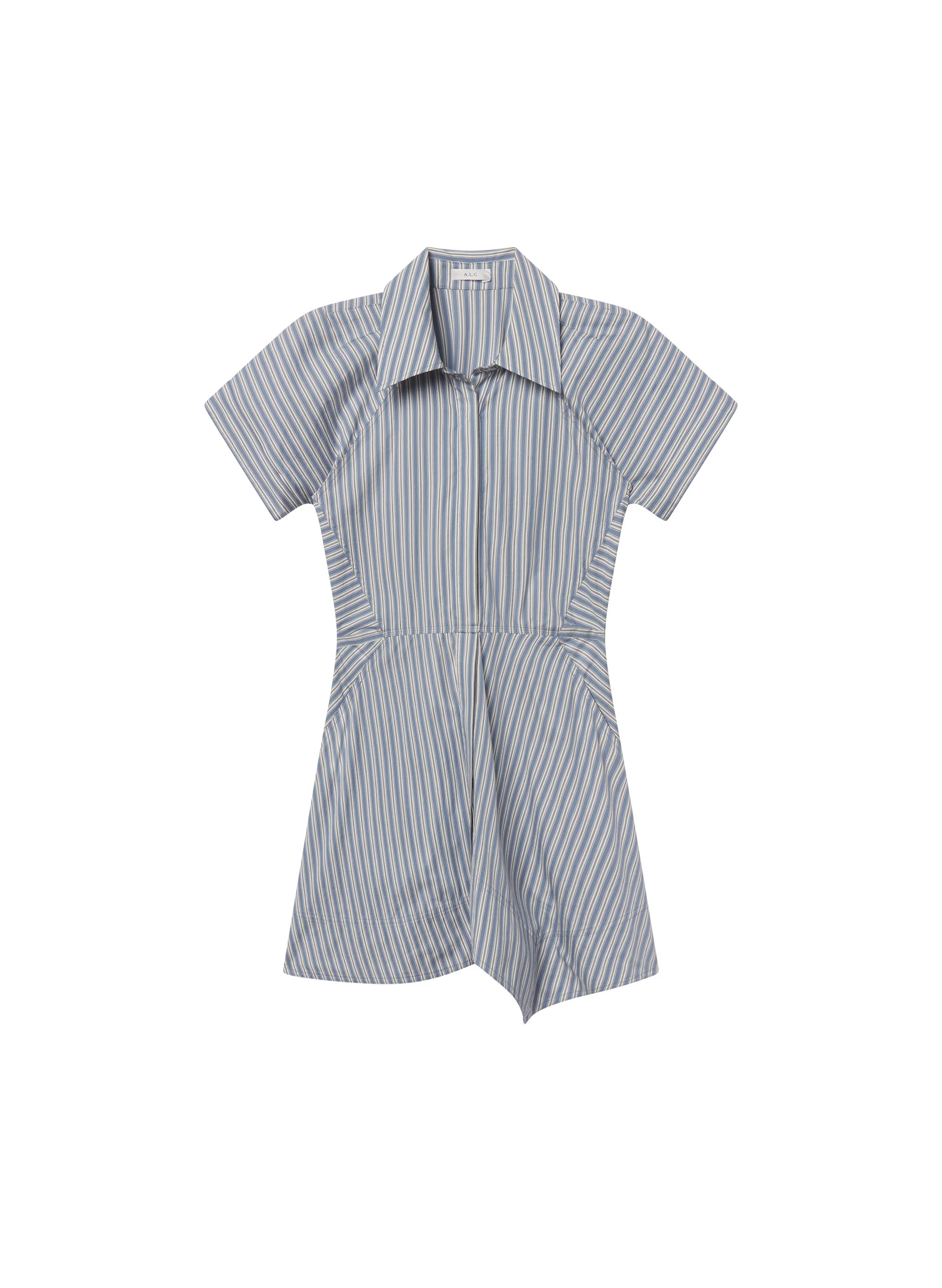 Julie Cotton Mini Shirtdress - Image 6