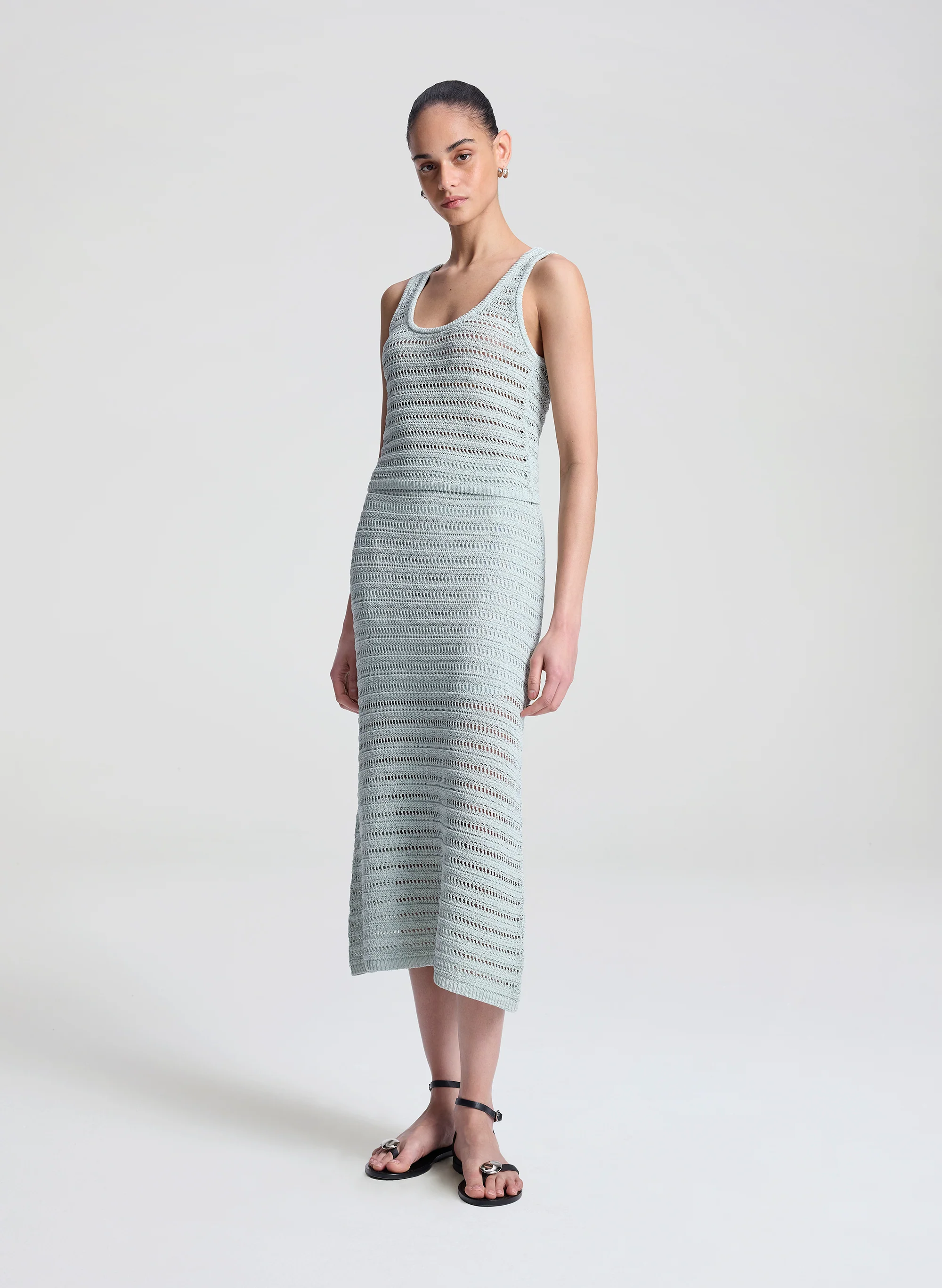 Kira Crochet Knit Tank - Image 4