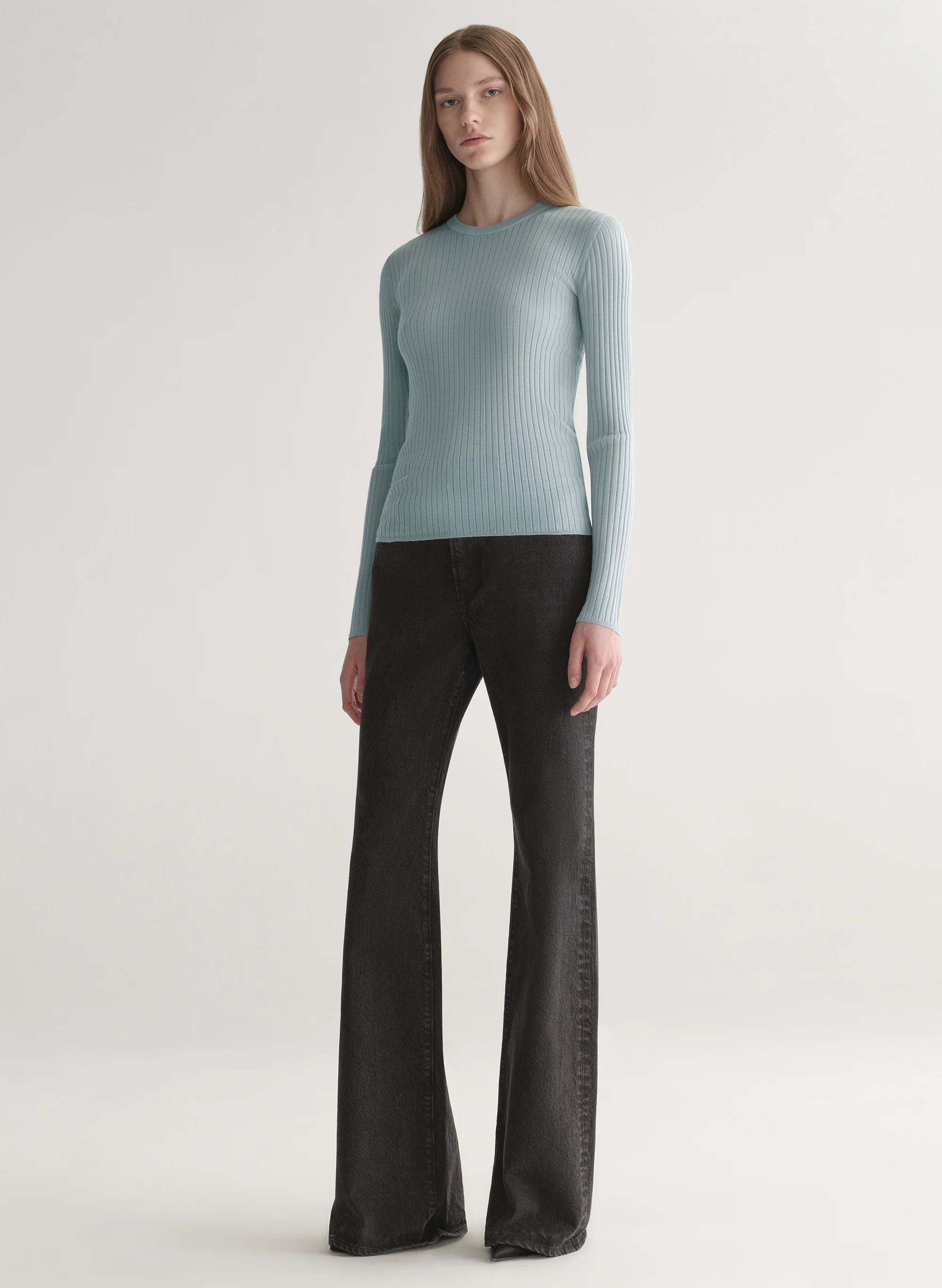 Kyle Ribbed Merino Top - Image 4