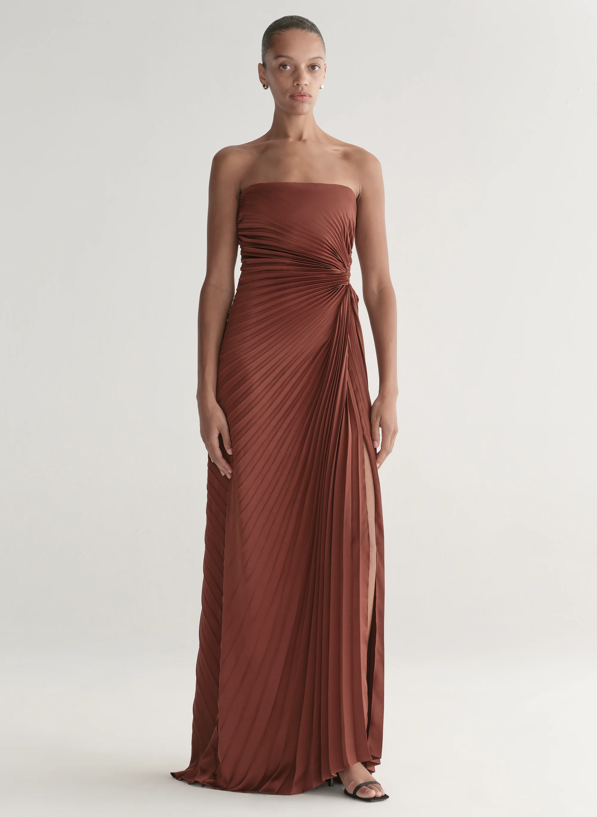 Layla Strapless Pleated Gown - Image 4
