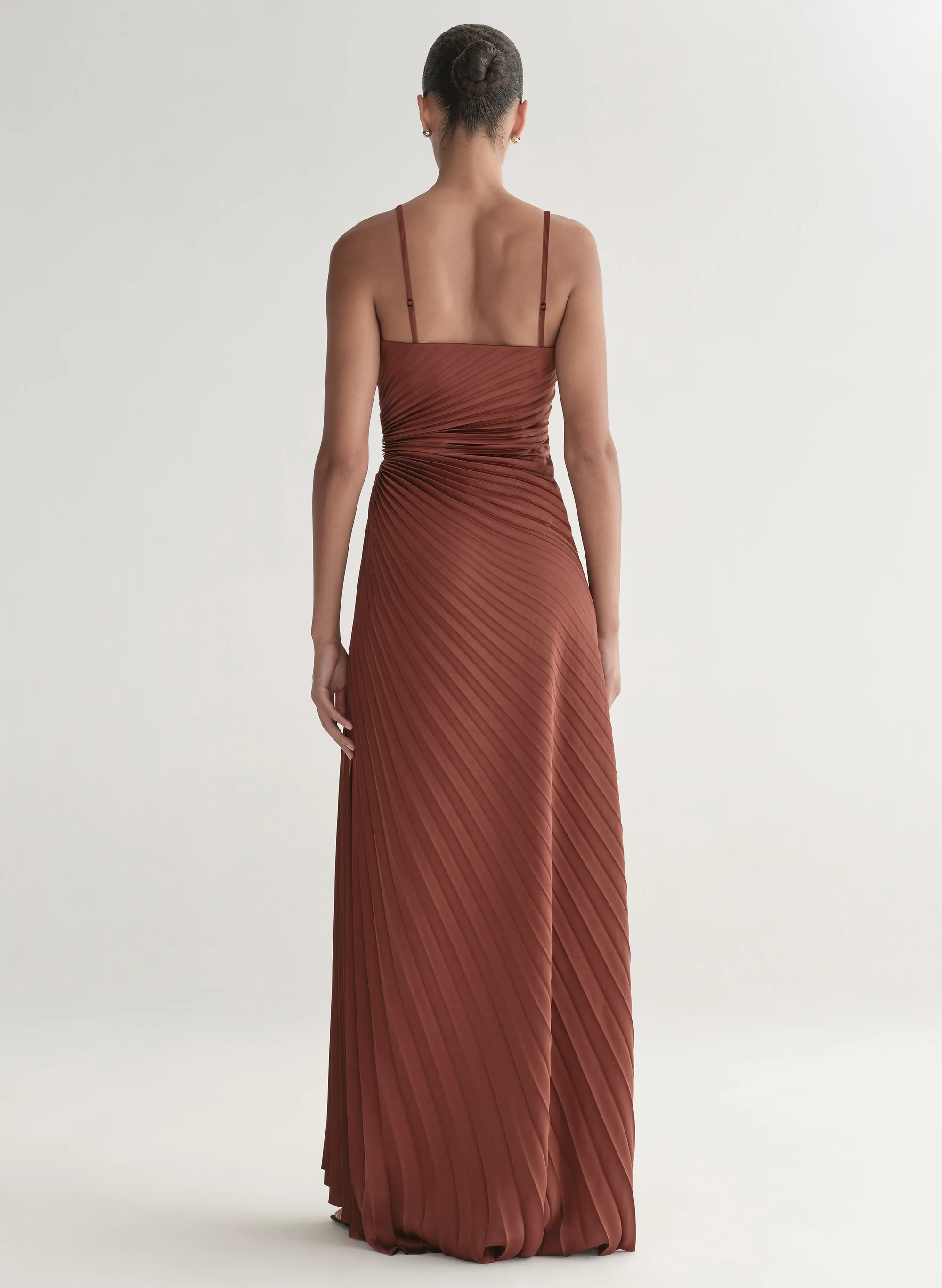 Layla Strapless Pleated Gown - Image 5