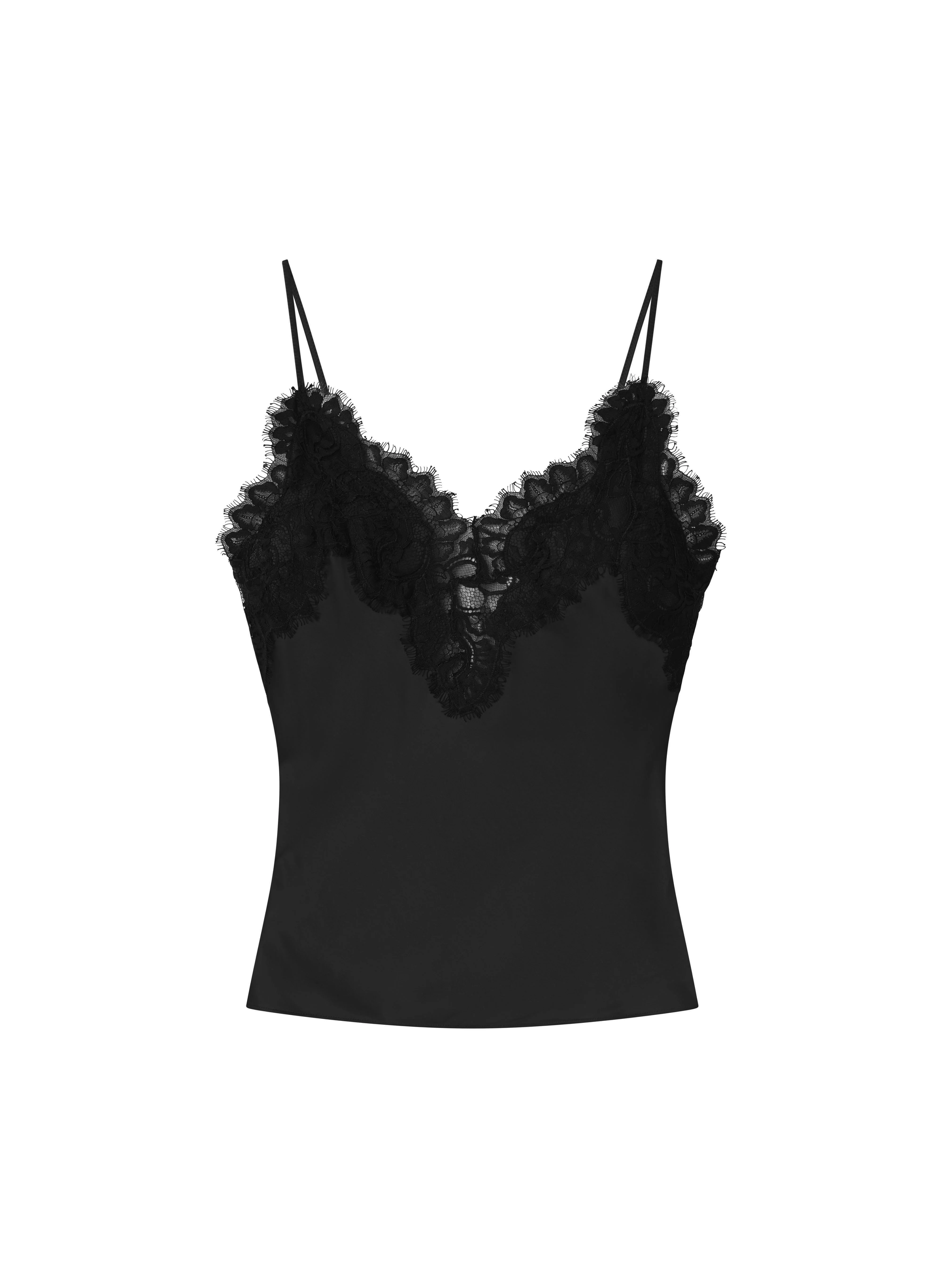 Lennon Satin and Lace Camisole Top - Image 6