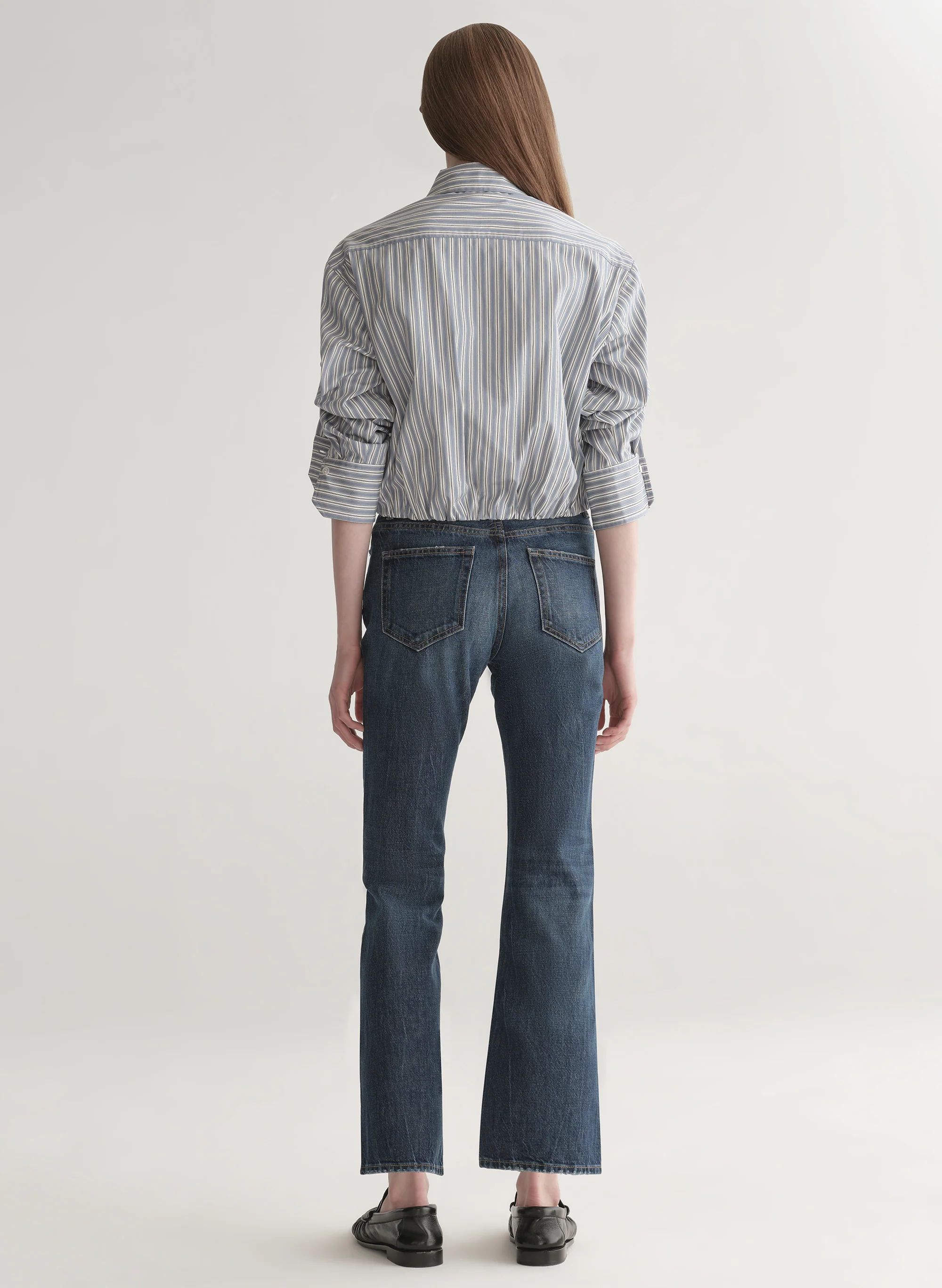 Leo Cropped Cotton Shirt - Image 5