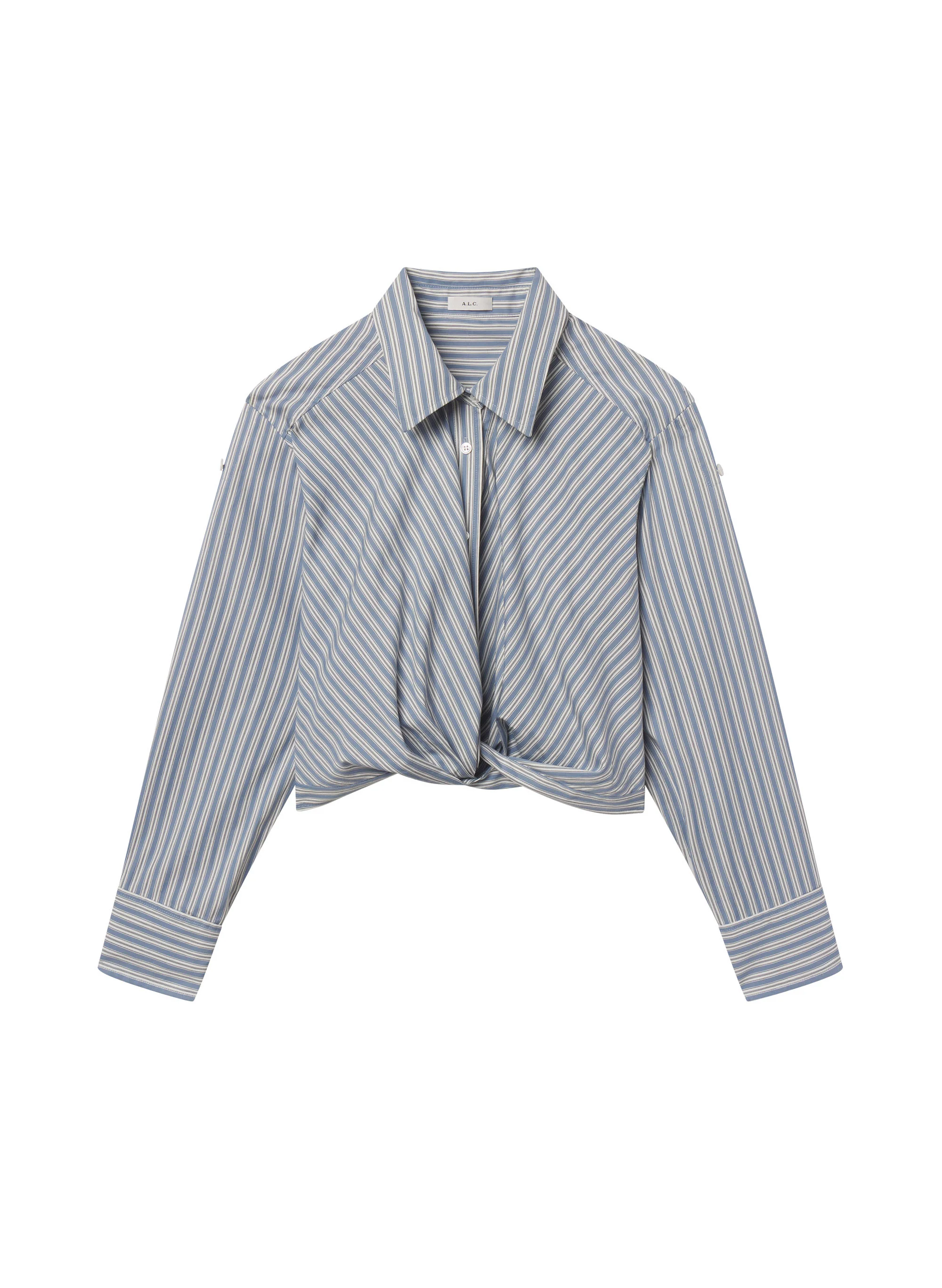 Leo Cropped Cotton Shirt - Image 6