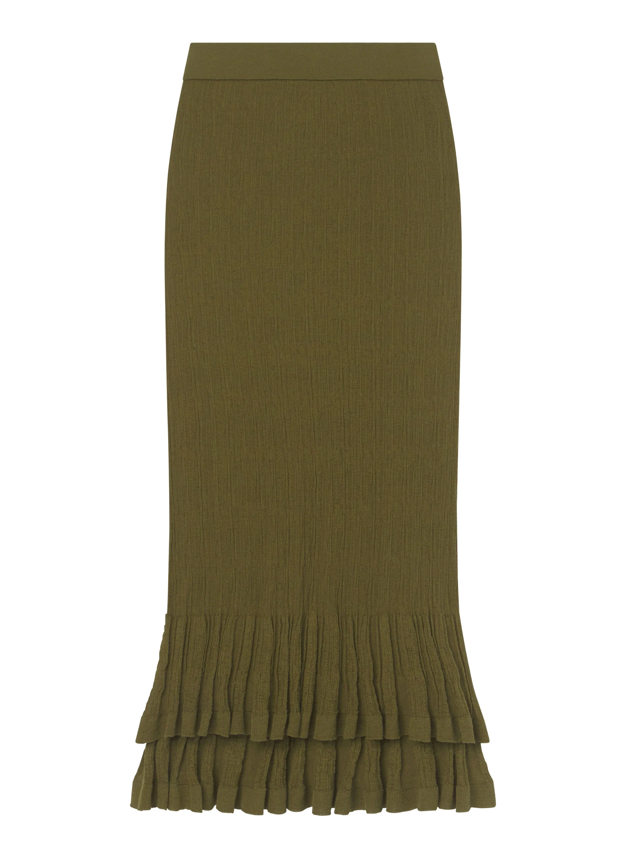 Lexi Fine Cotton Knit Midi Skirt - Image 6